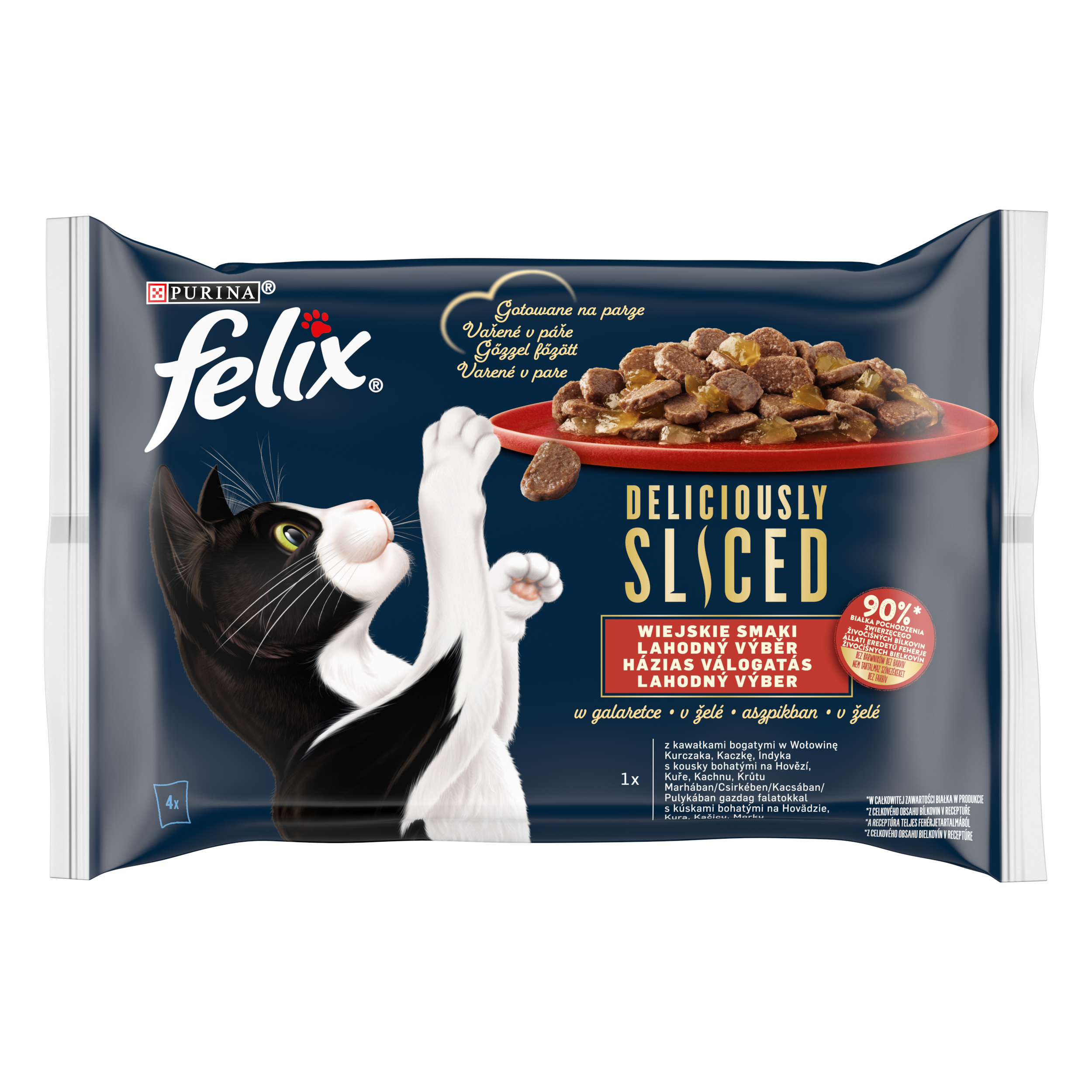 Felix Deliciously Sliced Wiejskie Smaki 4X80G