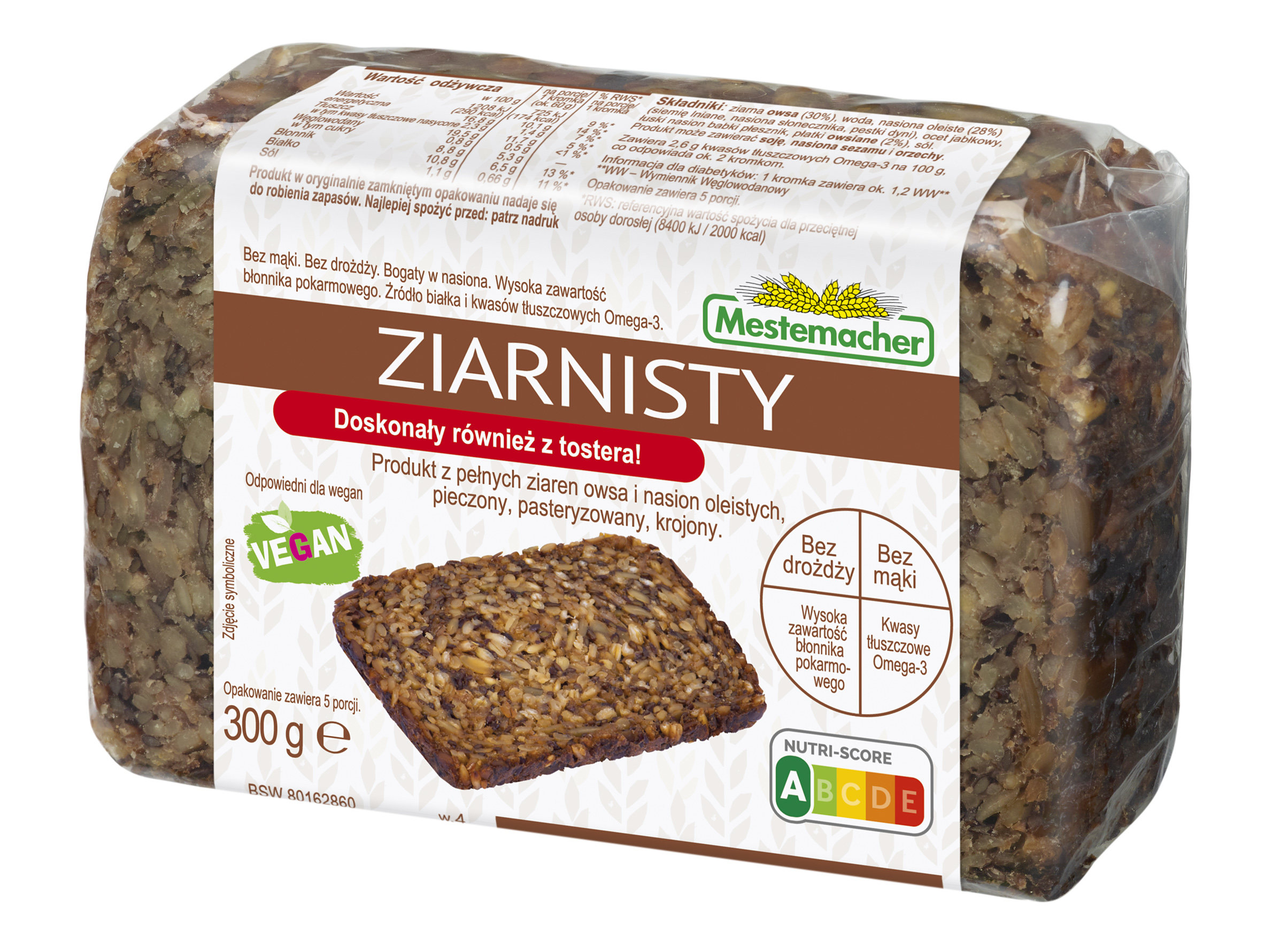 Ziarnisty 300 G Mestemacher