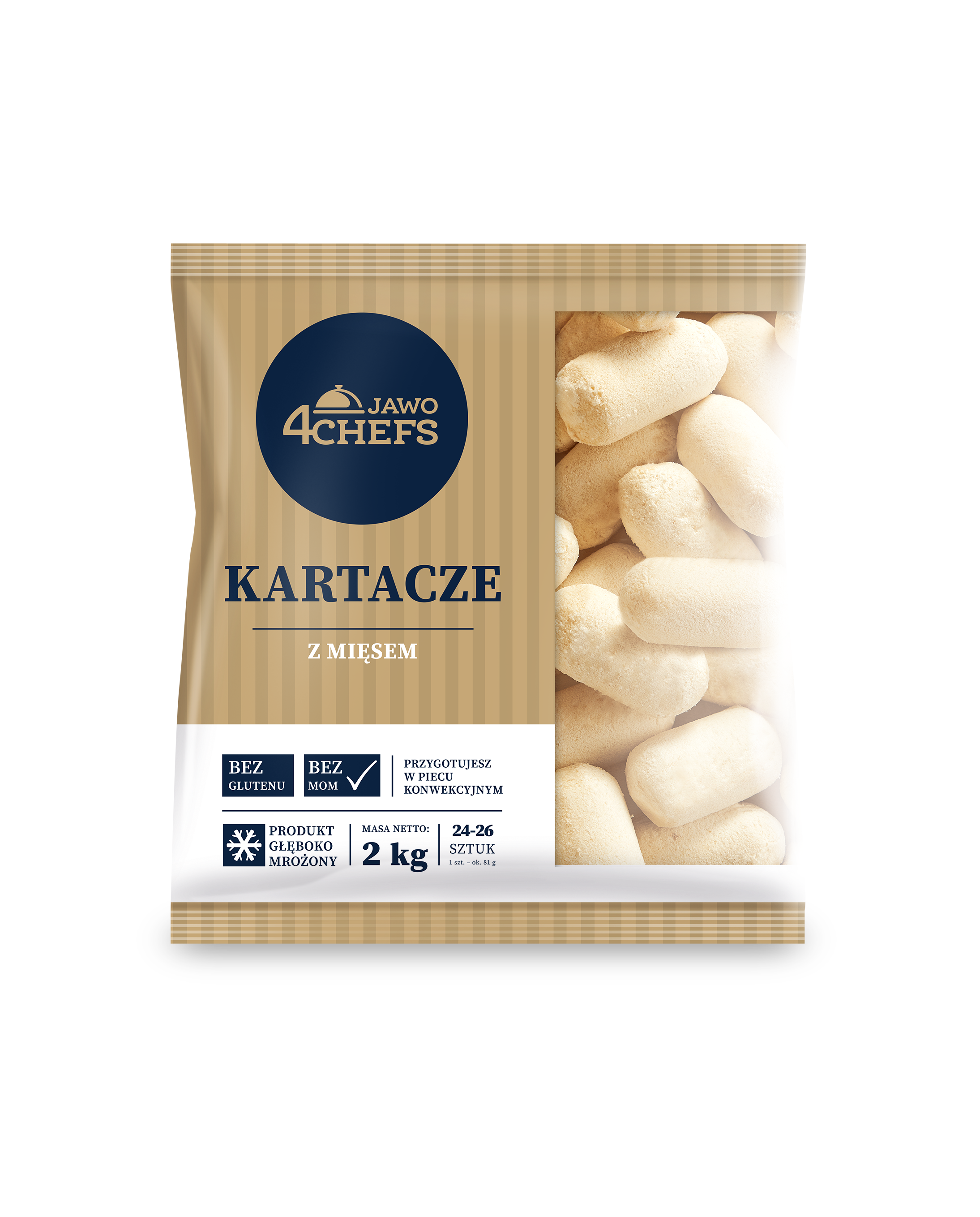 Jawo 4Chefs Kartacze Z Mięsem 2 Kg