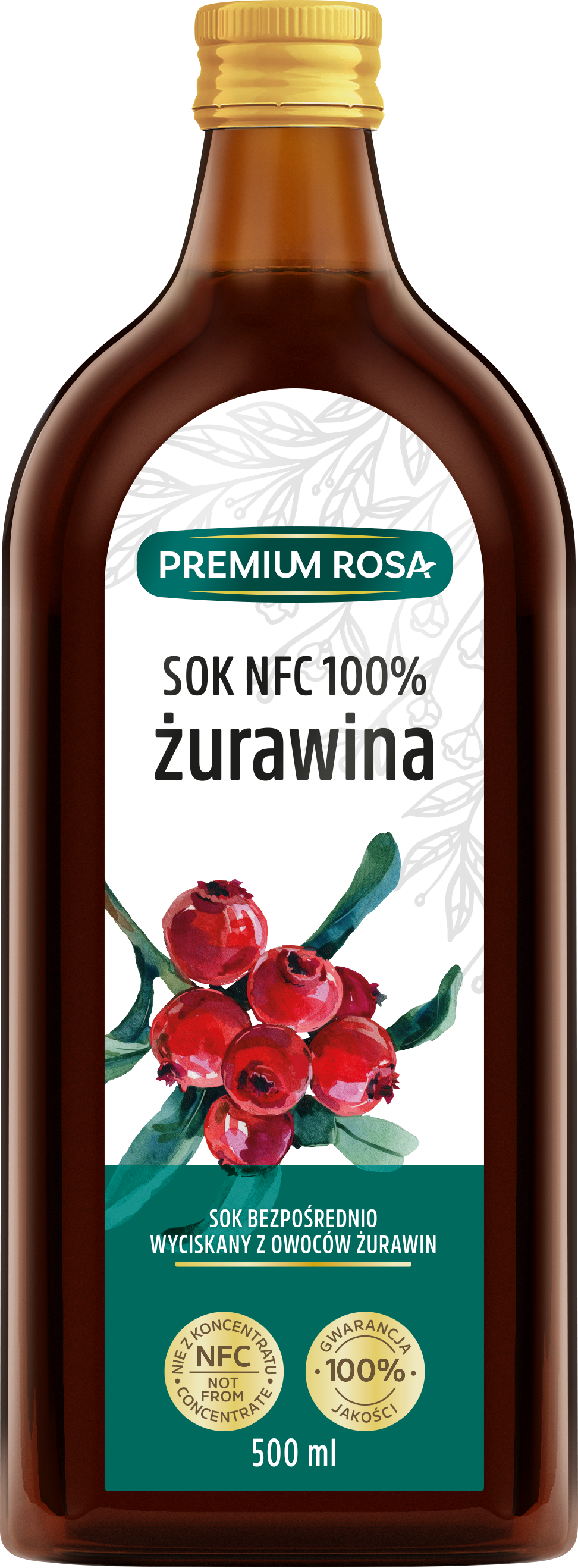 Nasze Domowe Sok Nfc Z Żurawiny 500 Ml