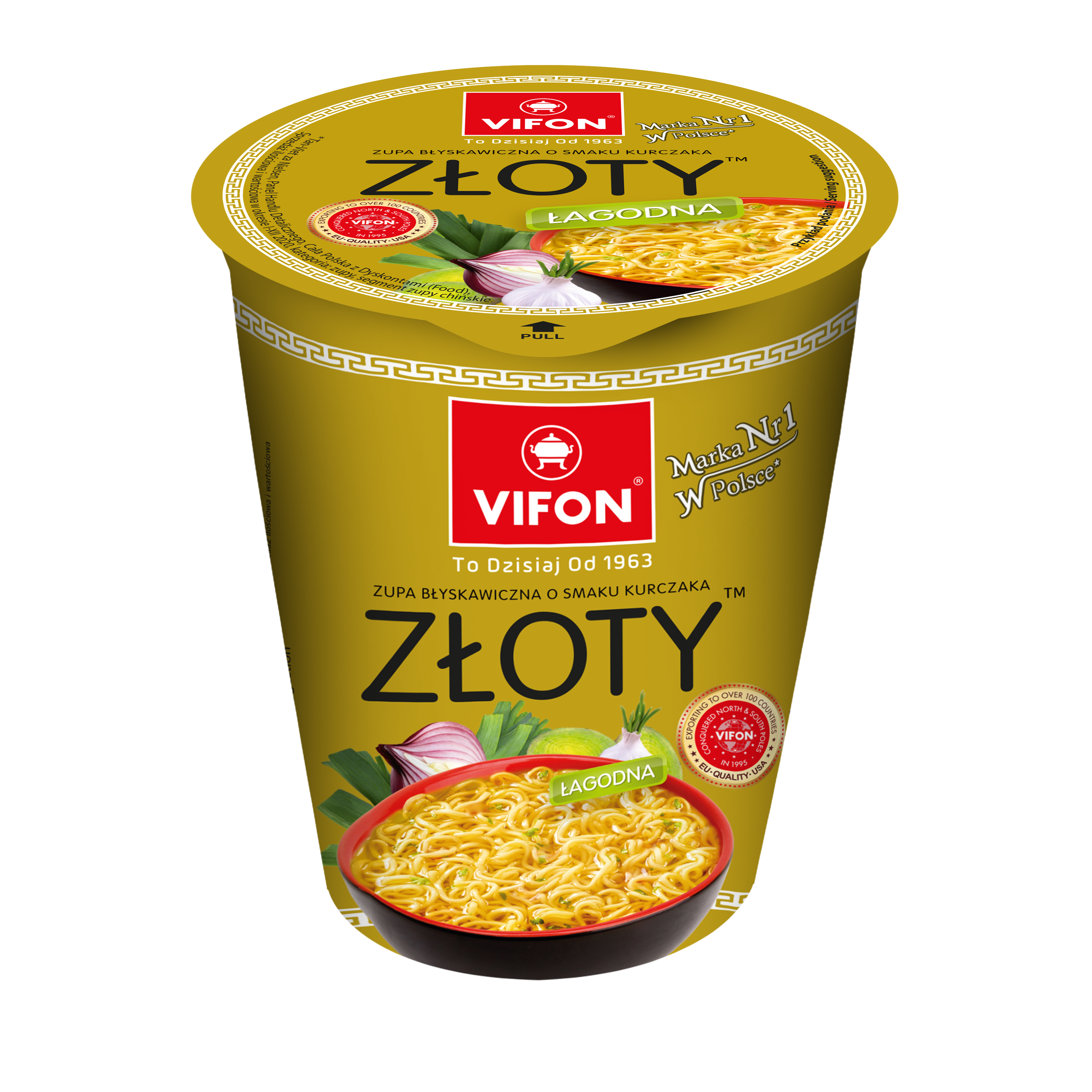 Vifon Zupa O Smaku Kurczaka Złoty 60 G Kubek