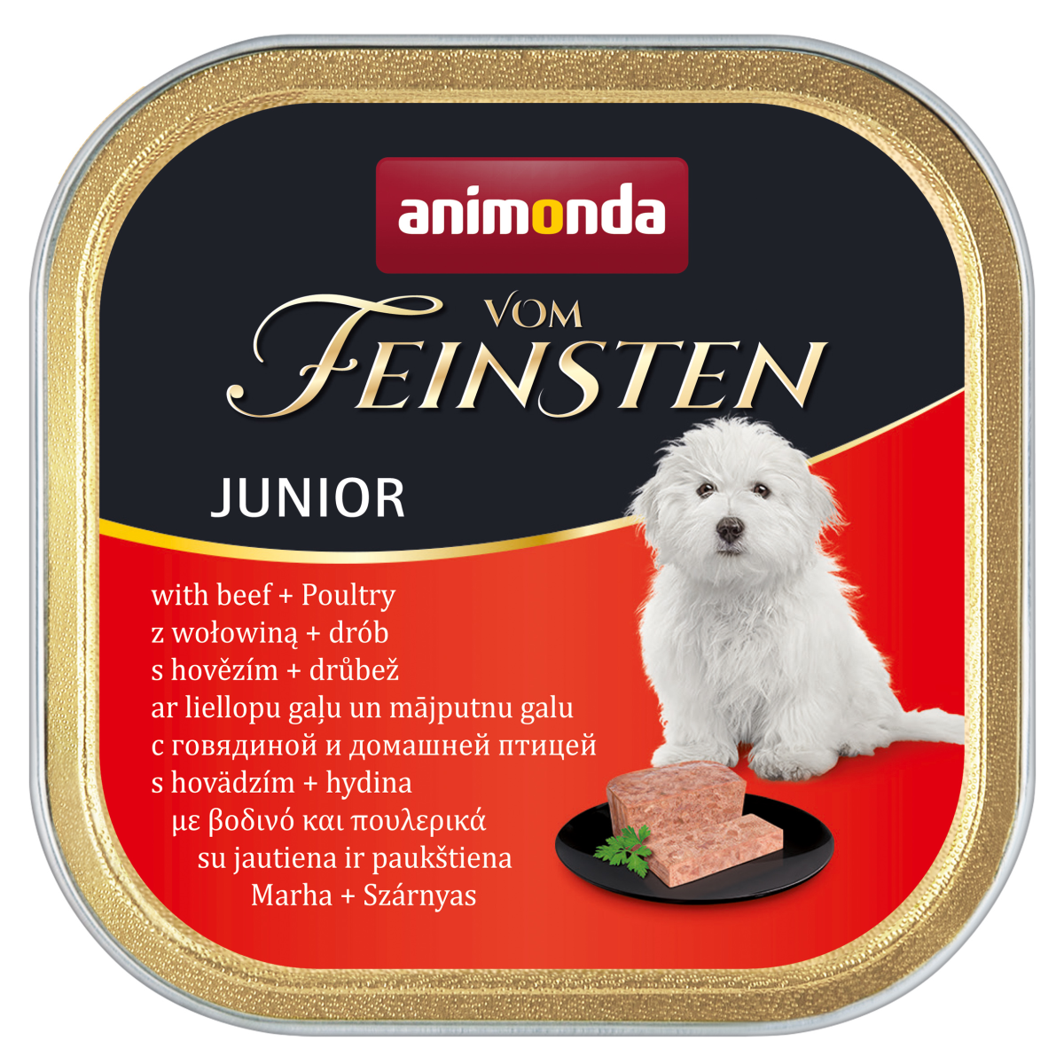 Animonda Vom Feinsten Junior Wołowina + Drób 150G