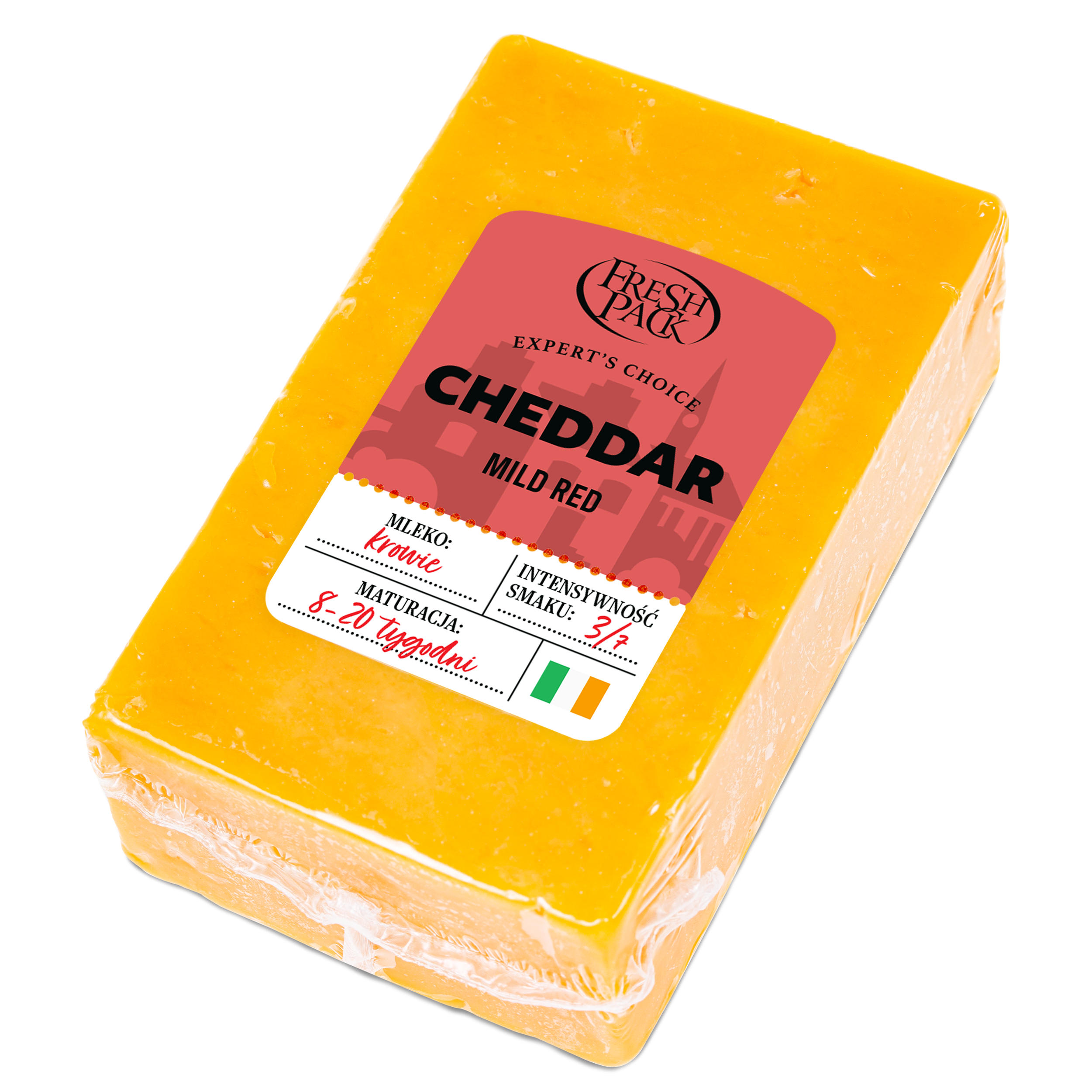 Ser Cheddar Red Fresh Pack Porcja Ok. 170G