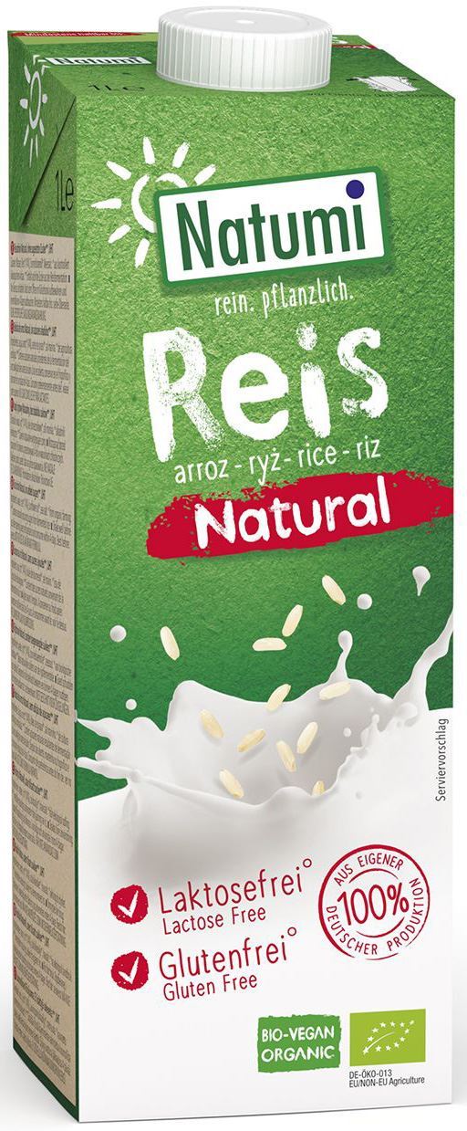 Napój Ryżowy Bezglutenowy Bio 1 L - Natumi
