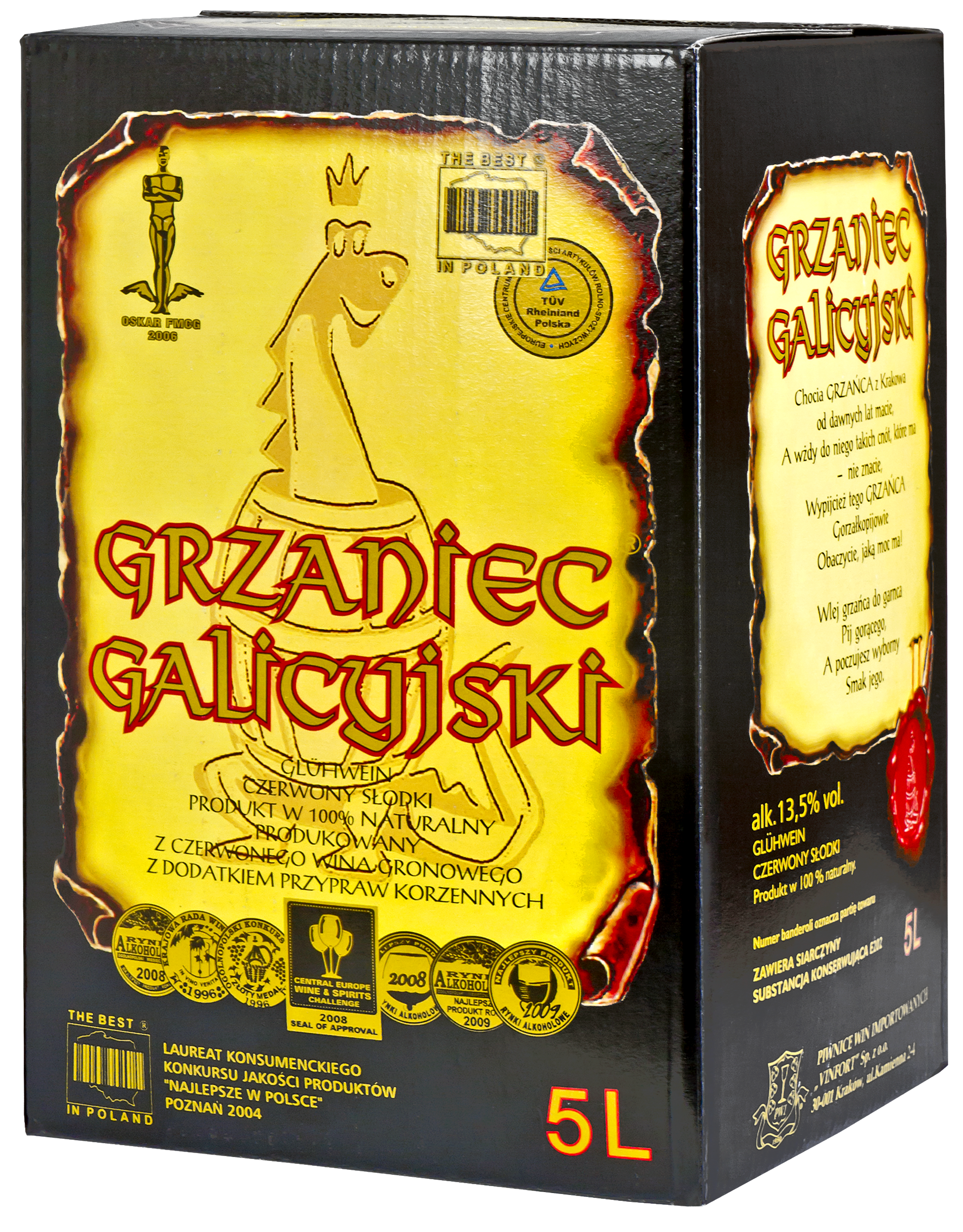 Grzaniec Galicyjski 5L Bag In Box 13,5%