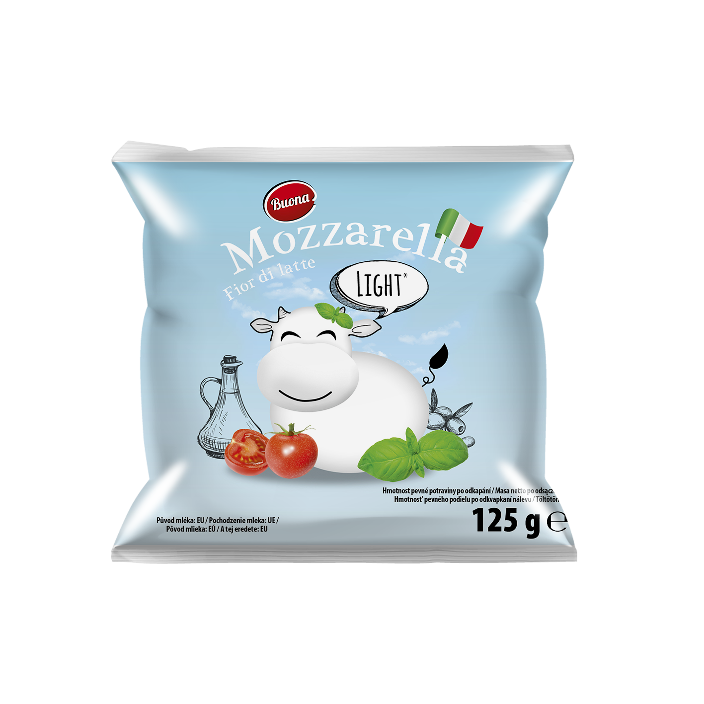 Buona Mozzarella Light 125G