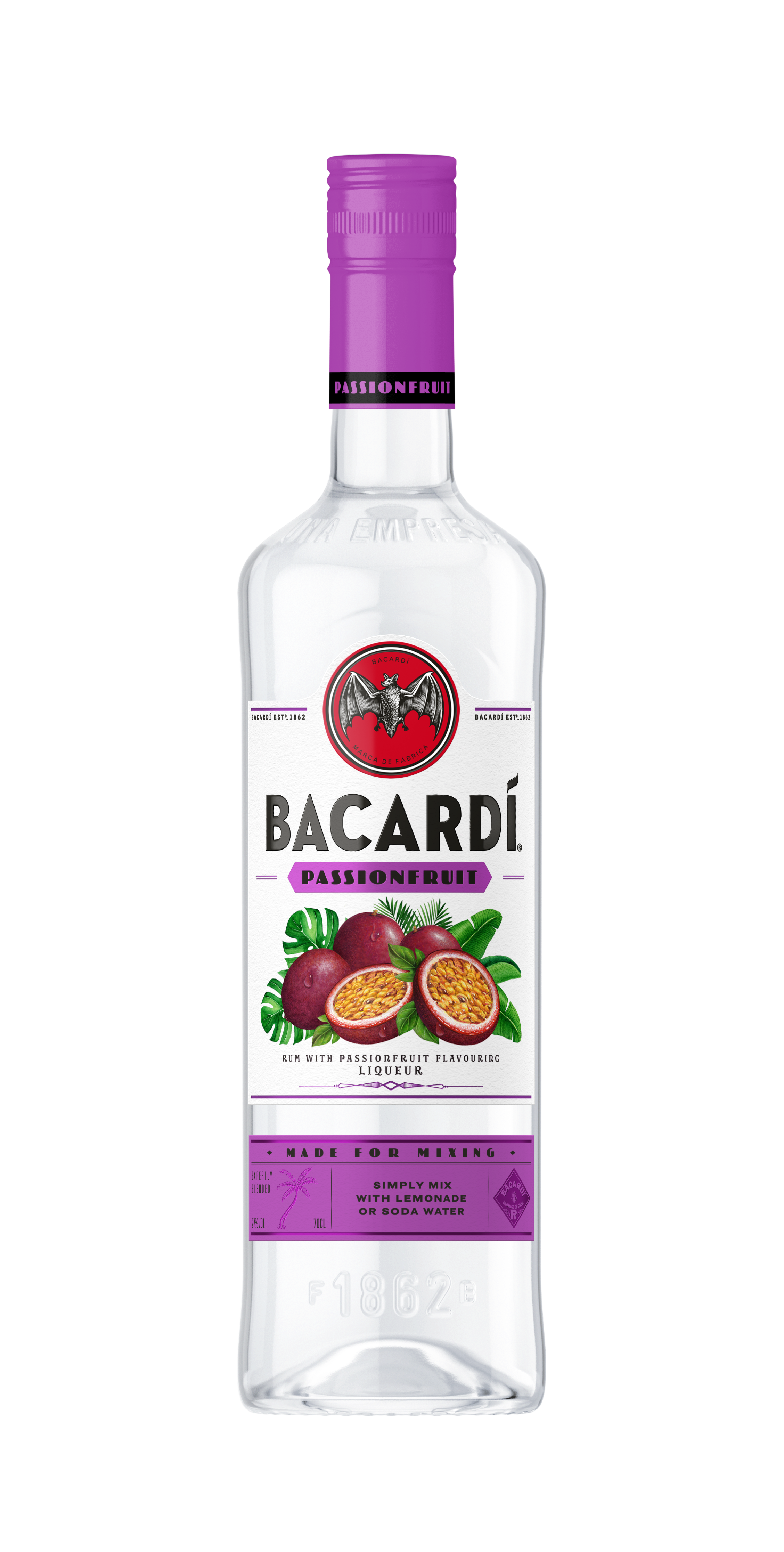 Bacardi Passionfruit 27% 700 Ml