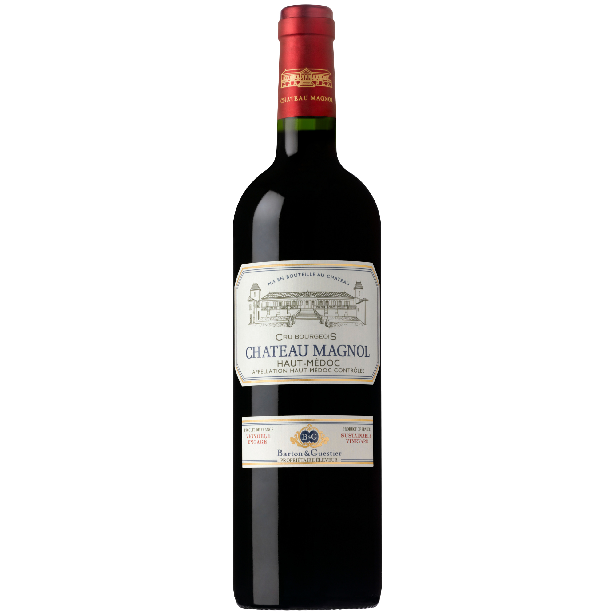 Barton & Guestier Chateau Magnol Cru Bourgeois Haut-Medoc 0,75 L Czerwone Wytrawne