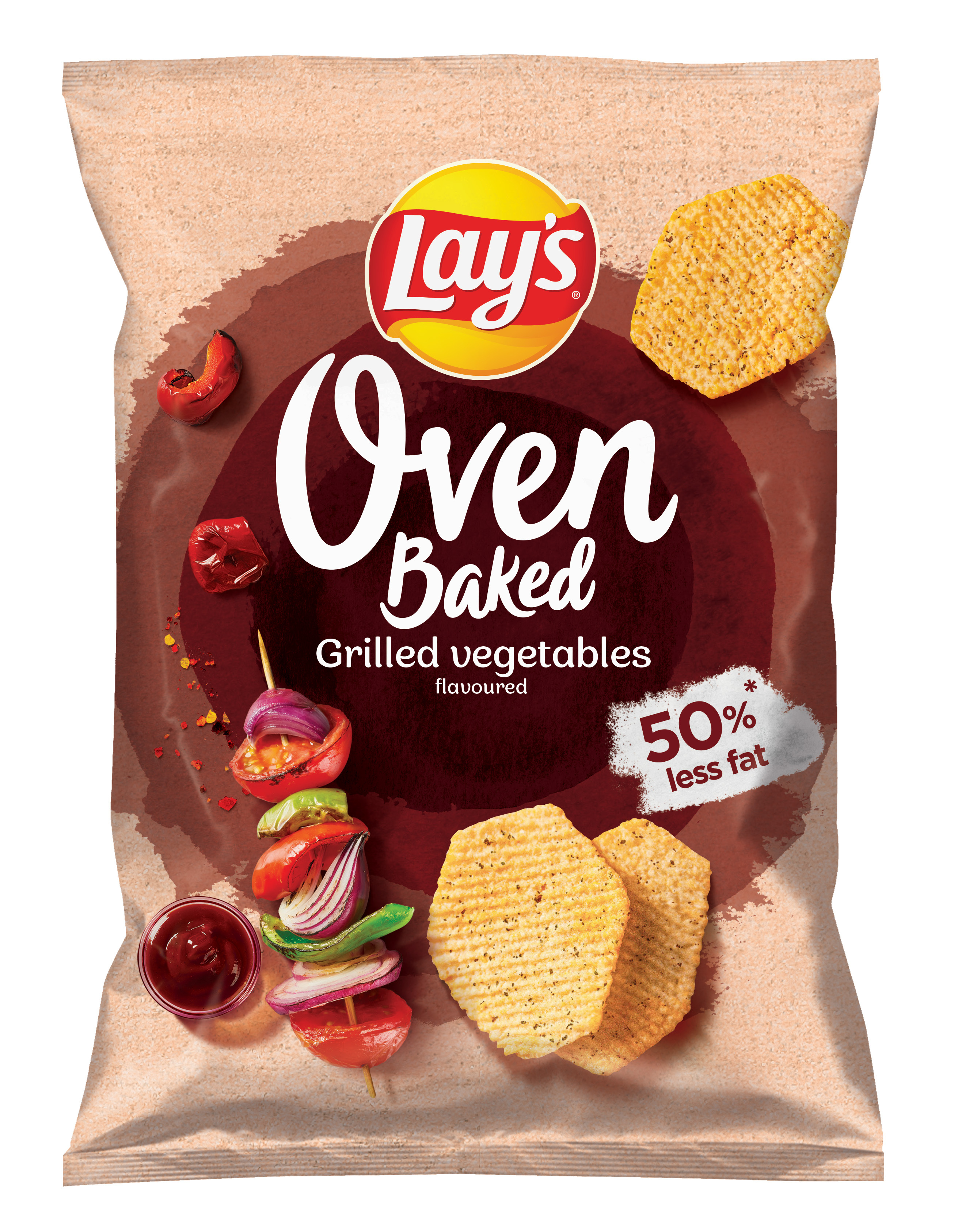 Lay'S Oven Baked Grilled Vegetables 110G