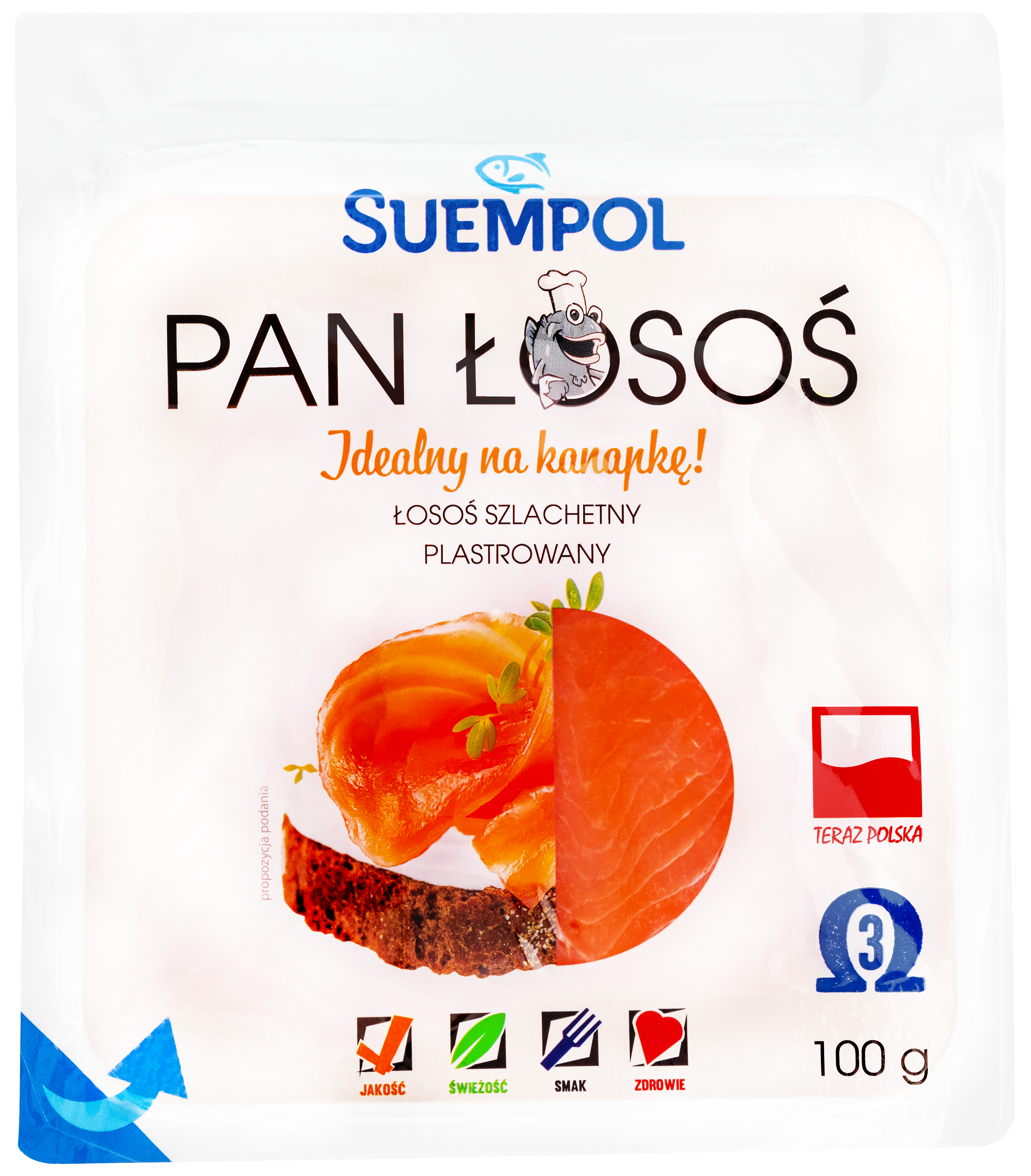 Suempol Pan Łosoś 100G