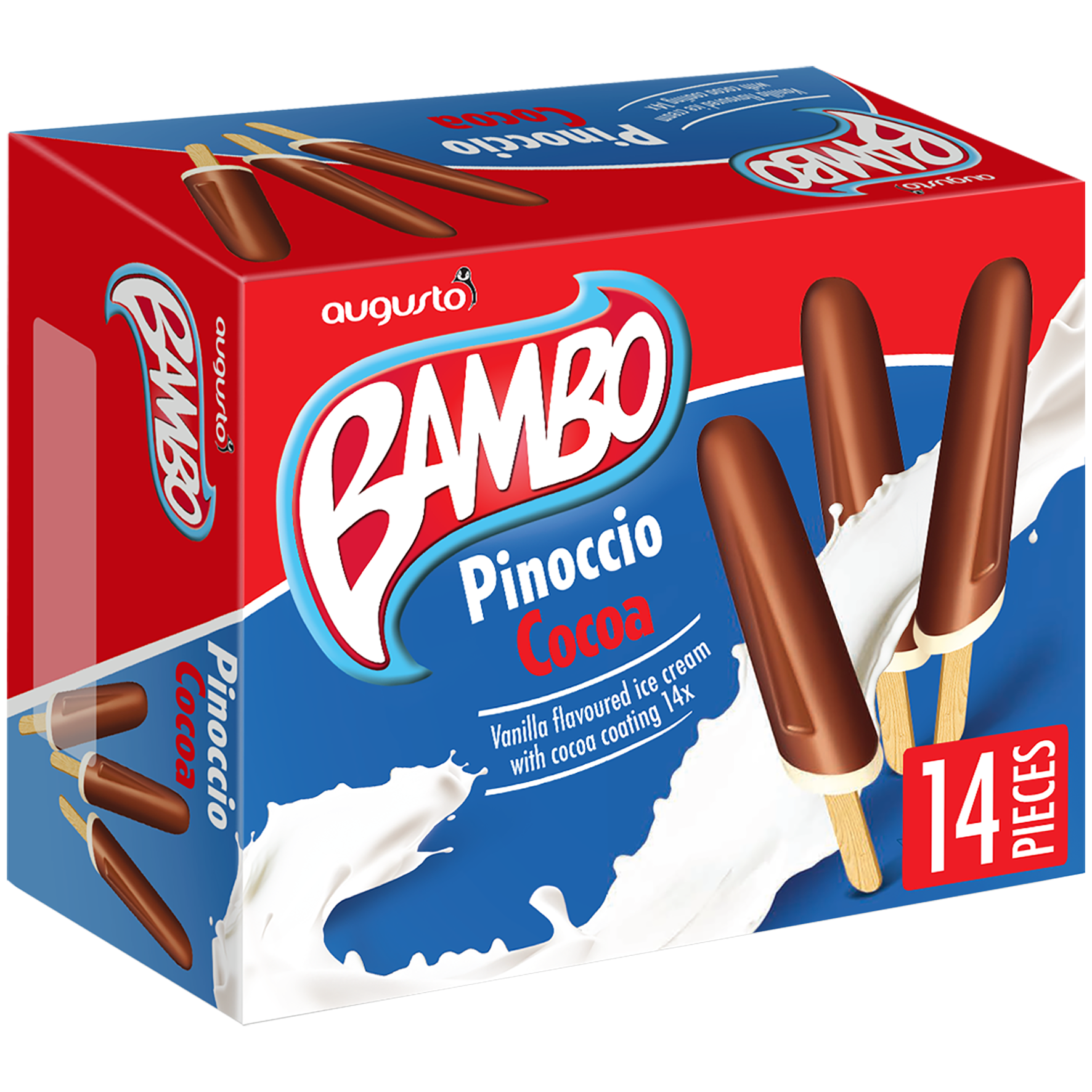 Lody Augusto Bambo Pinoccio Multipack 14X52Ml
