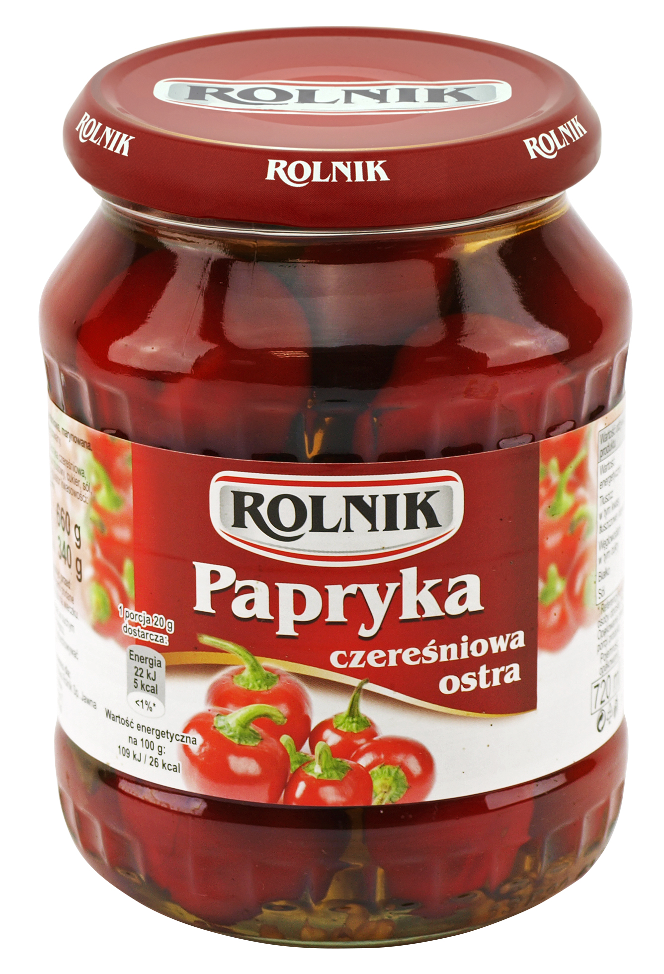 Papryka Czereśniowa Ostra 720 Ml Rolnik