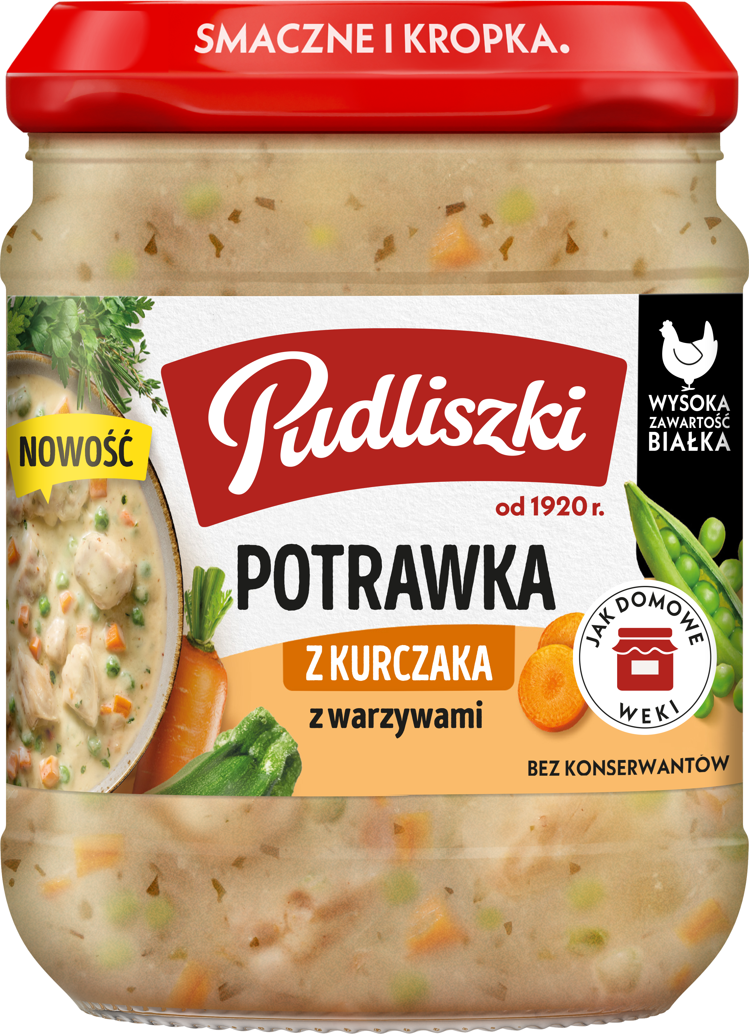 Pudliszki Potrawka Z Kurczaka Z Warzywami 440G