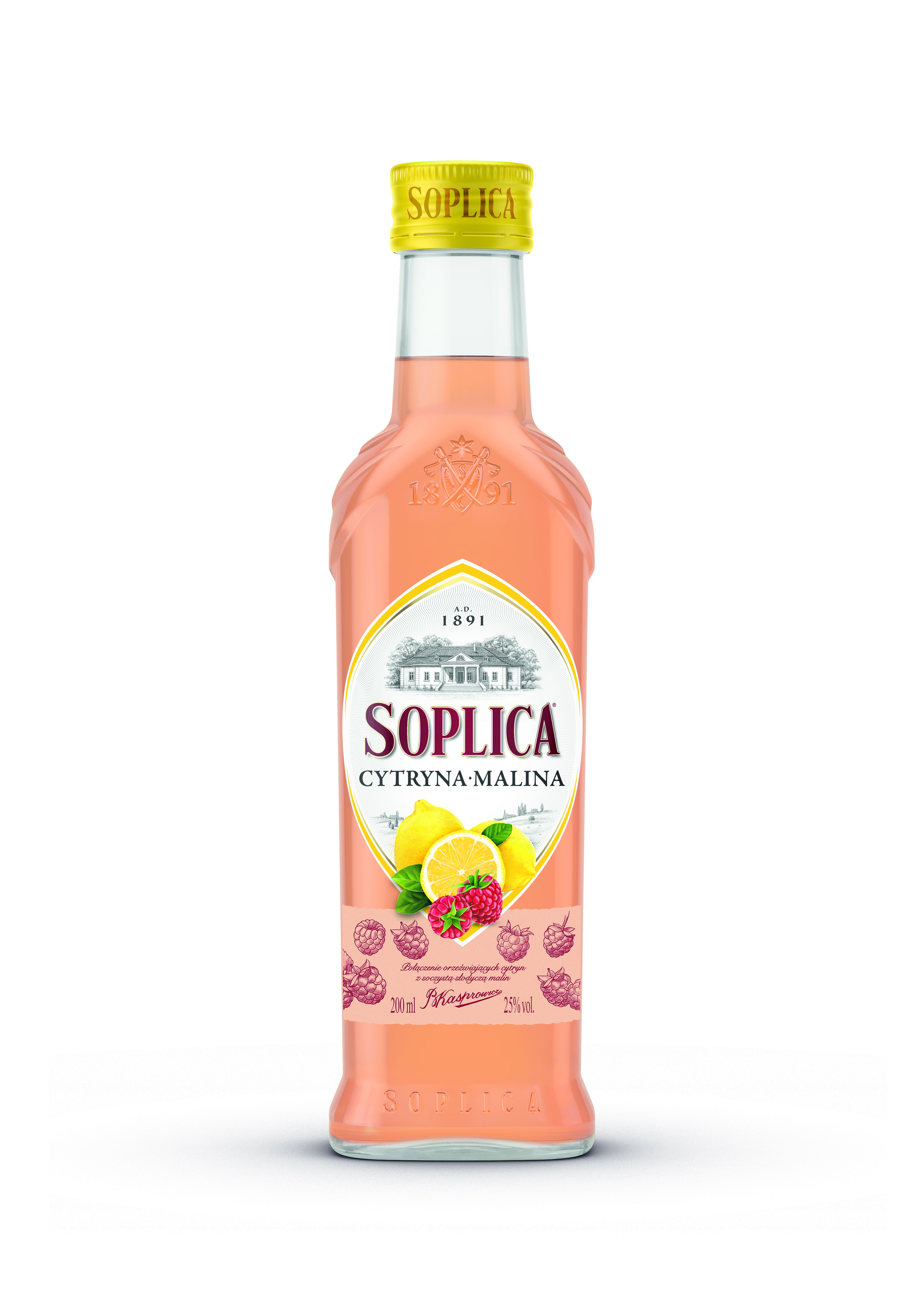 Soplica Cytryna Malina Alk. 25% 200 Ml