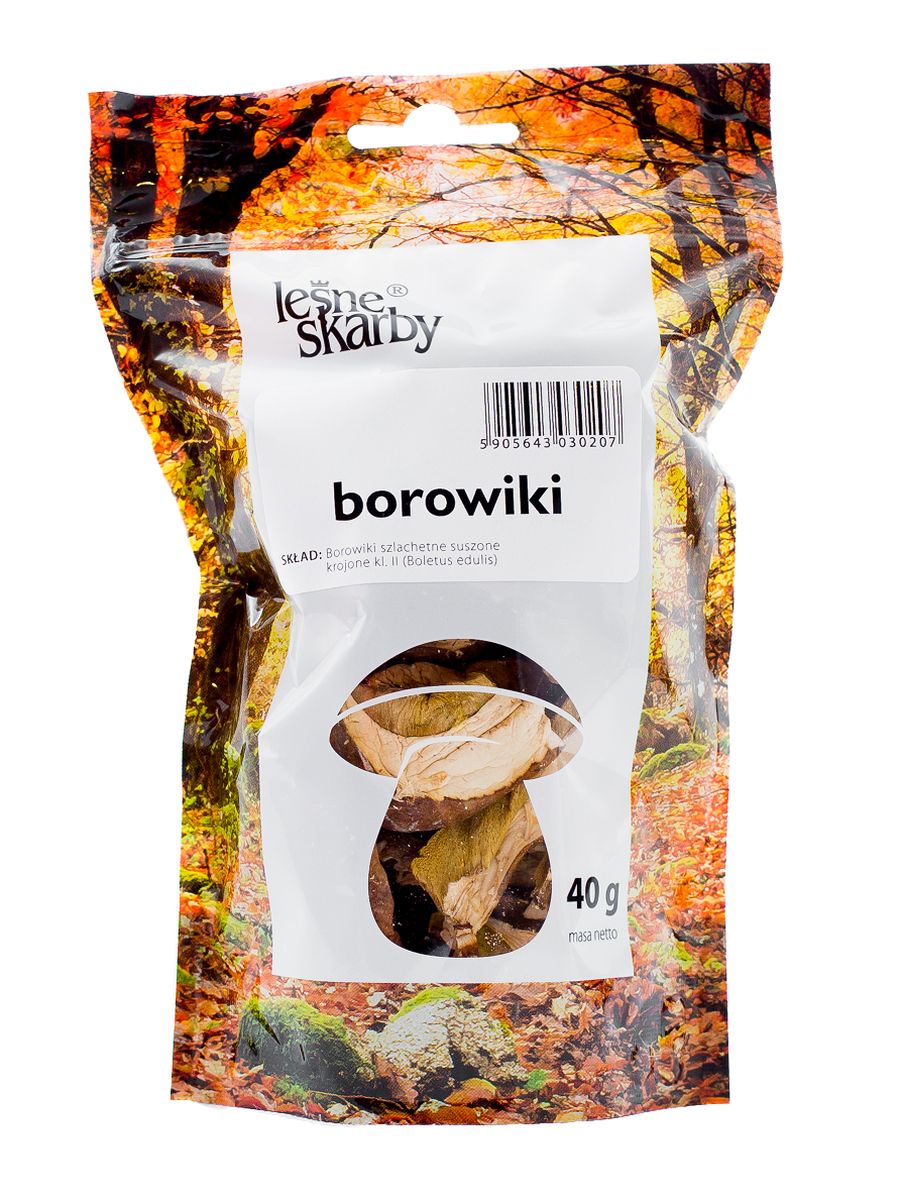 Kasol Borowiki Suszone Krojone 40G Leśne Skarby