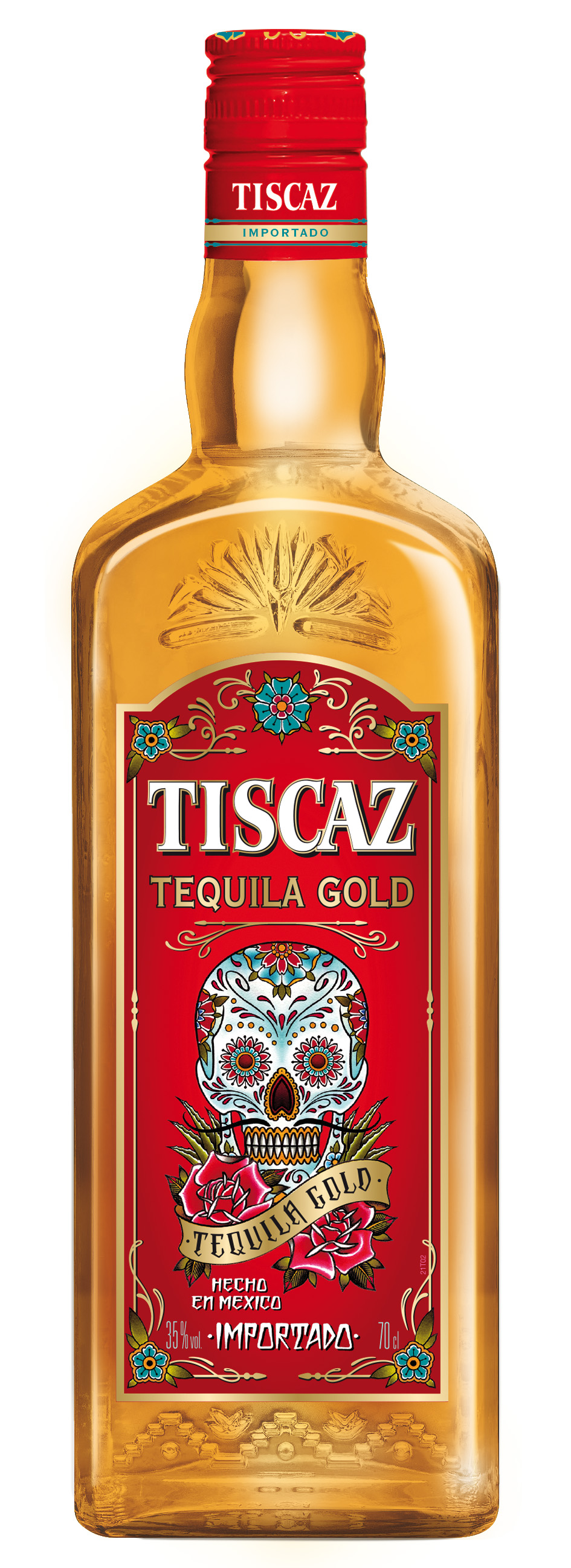Tequila Tiscaz Gold 35% 700 Ml