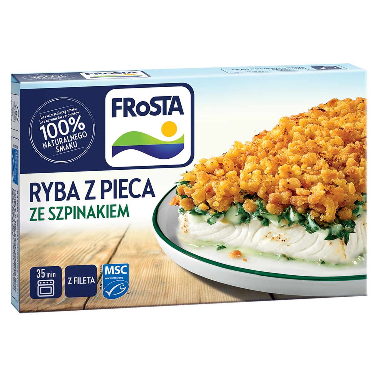 Frosta Ryba Z Pieca Ze Szpinakiem 360 G