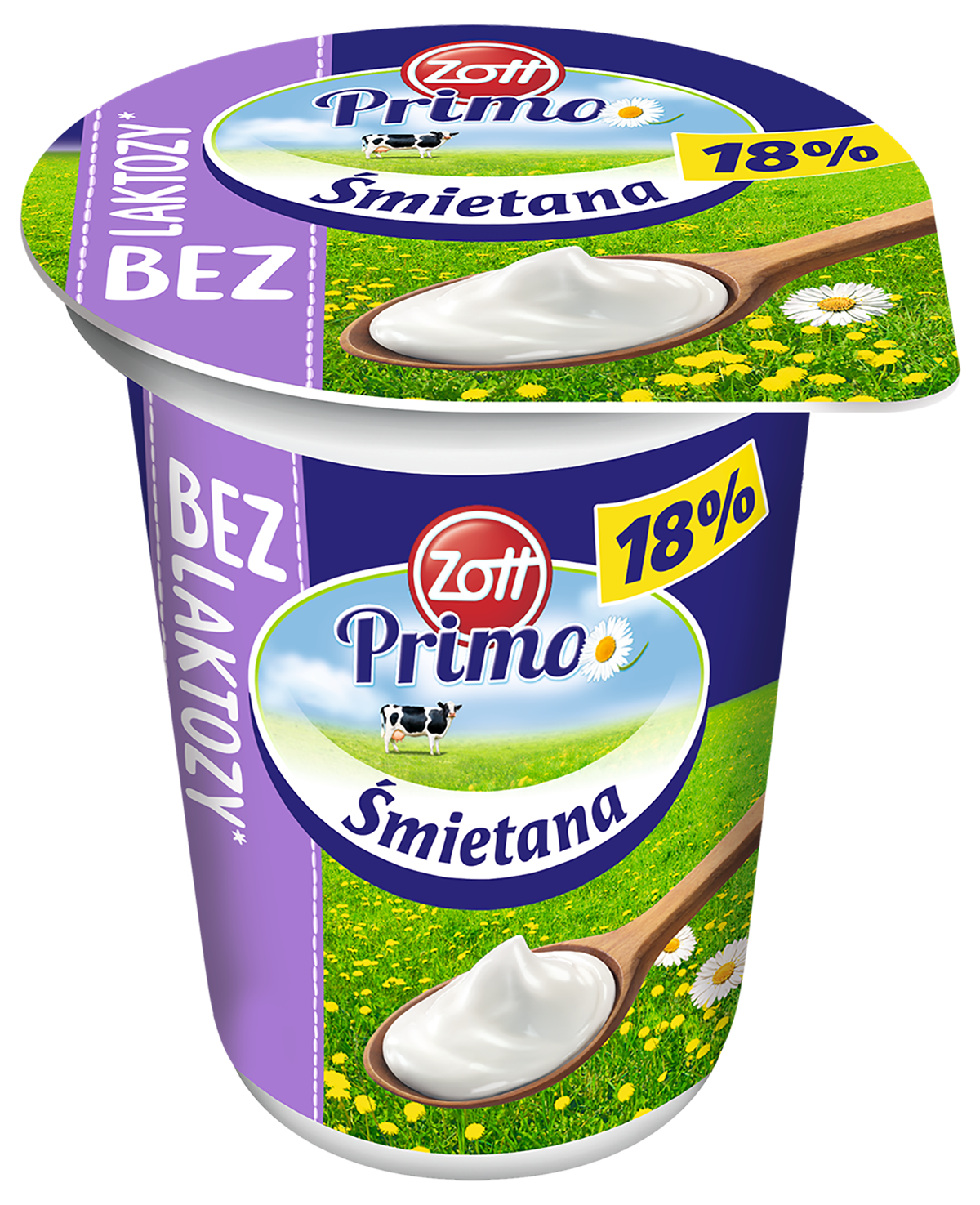 Zott Primo Śmietana 18% Bez Laktozy 330G