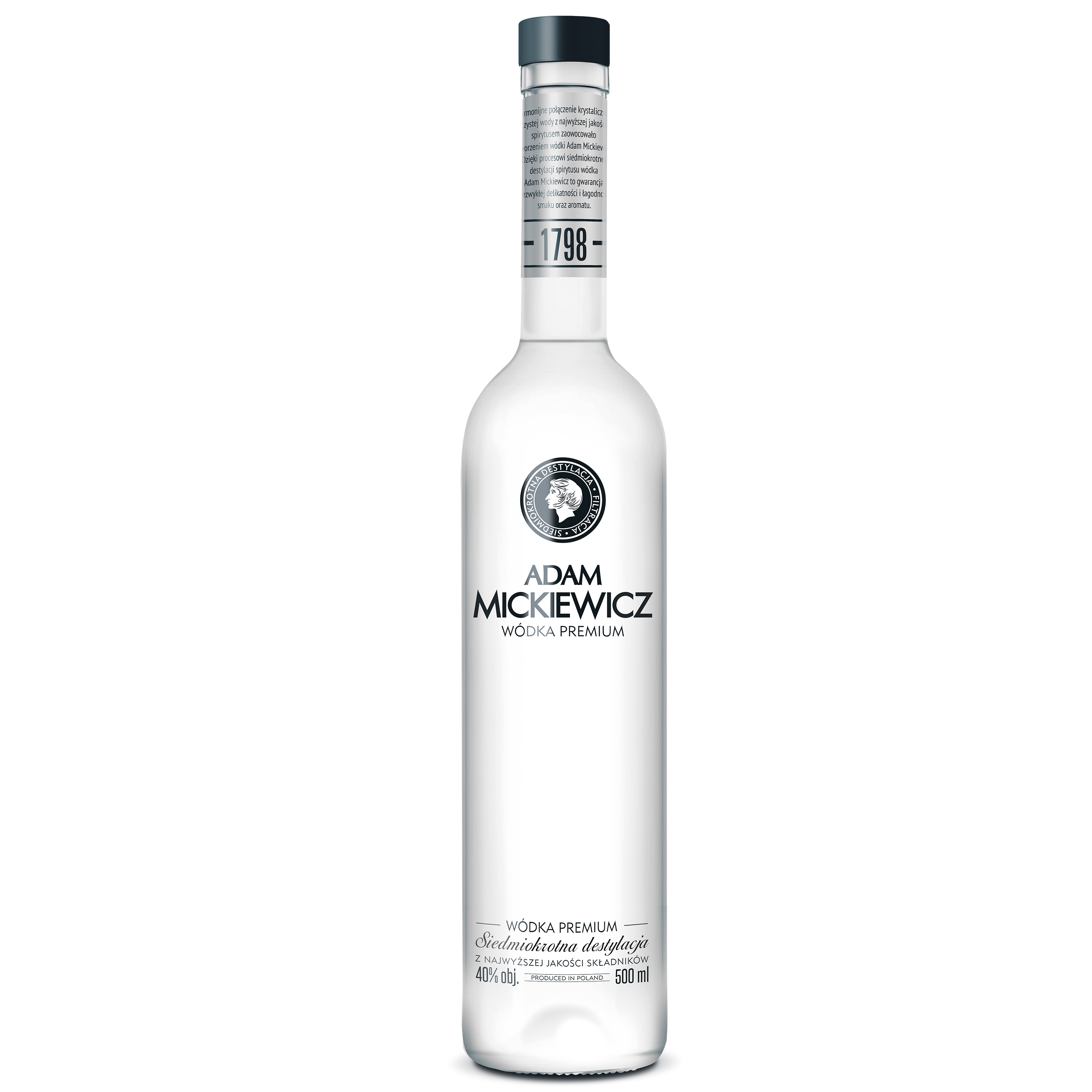 Adam Mickiewicz Premium Wódka 40% 500Ml