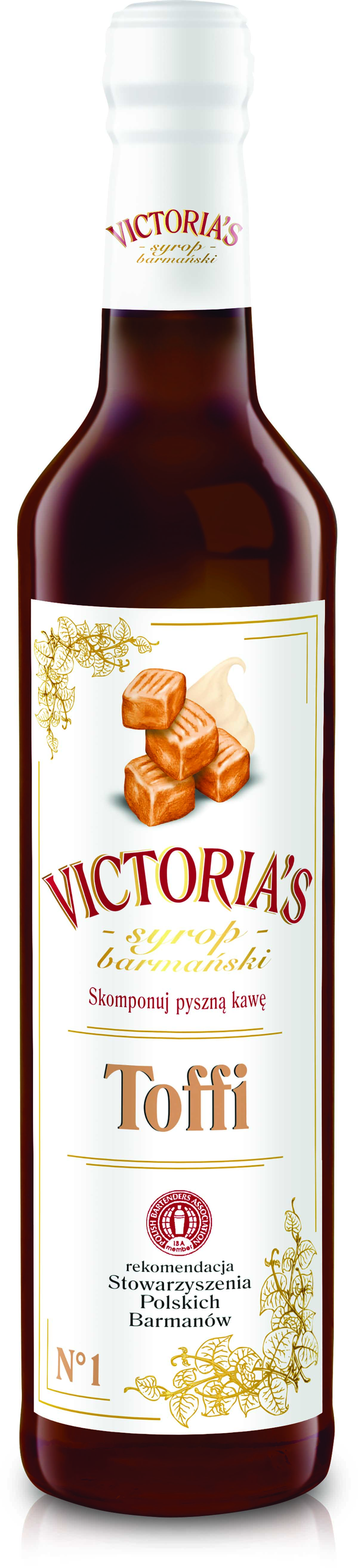 Syrop Barmański Toffi Victoria'S 490Ml