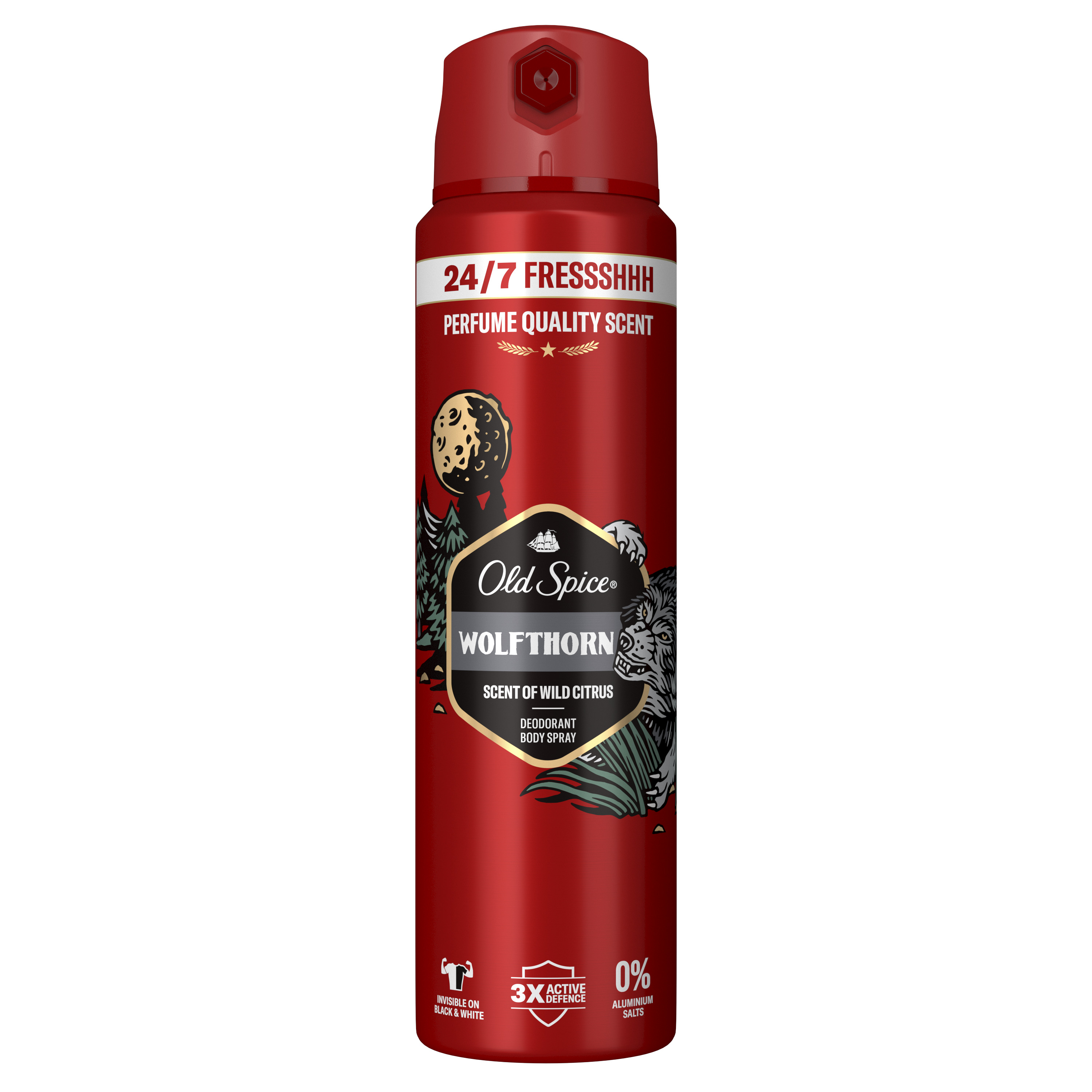 Old Spice Wolfthorn Dezodorant W Sprayu Dla Mężczyzn 150Ml