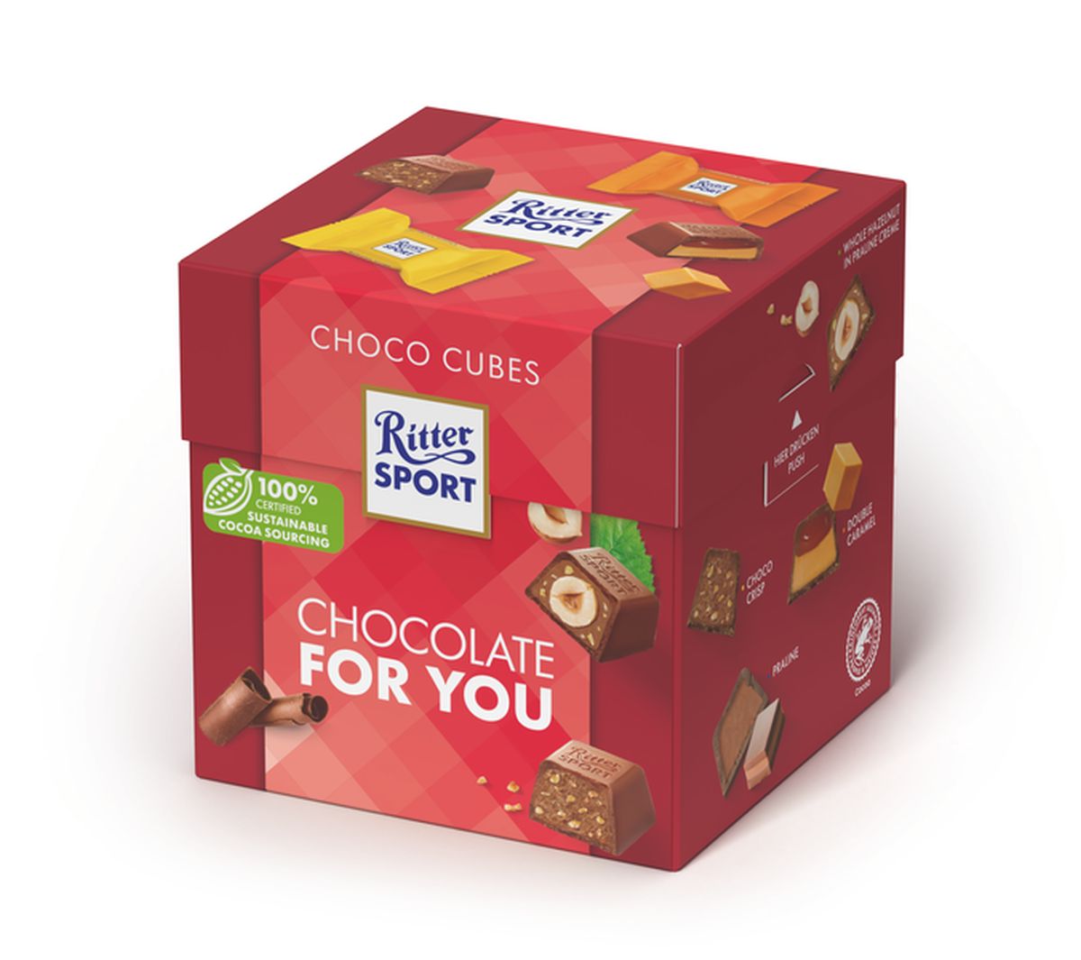 Ritter Sport Czekoladki Schokowurfel "For You" 176G