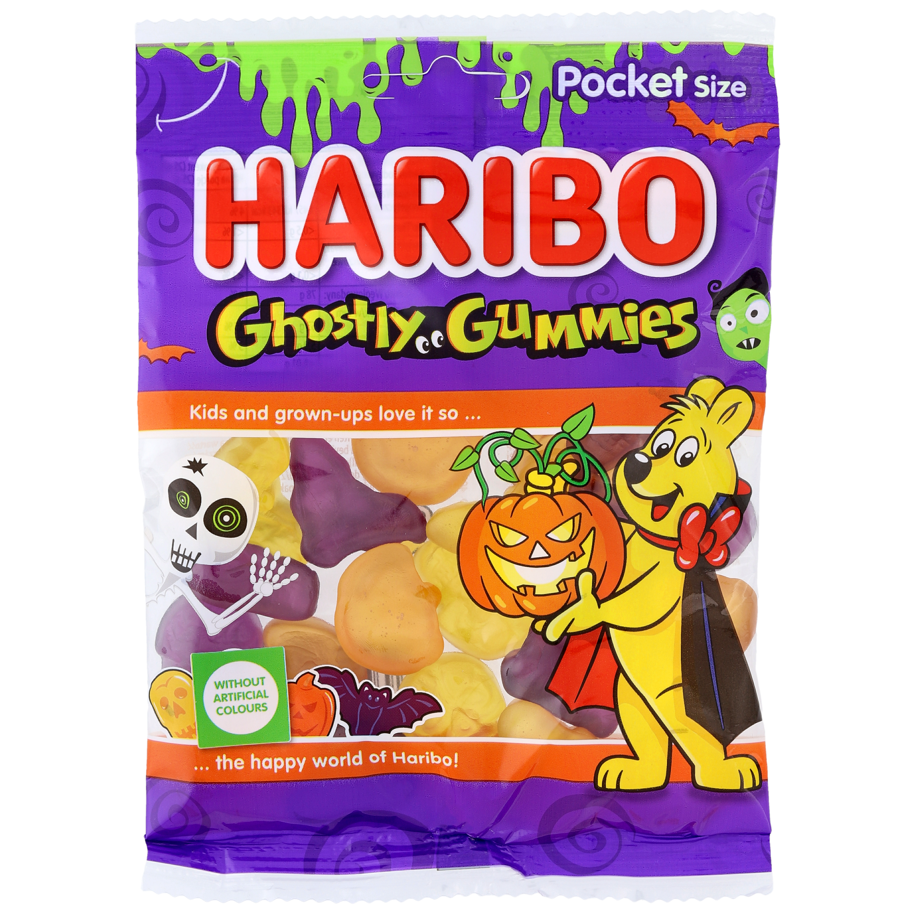 Haribo Ghostly Gummies 90G