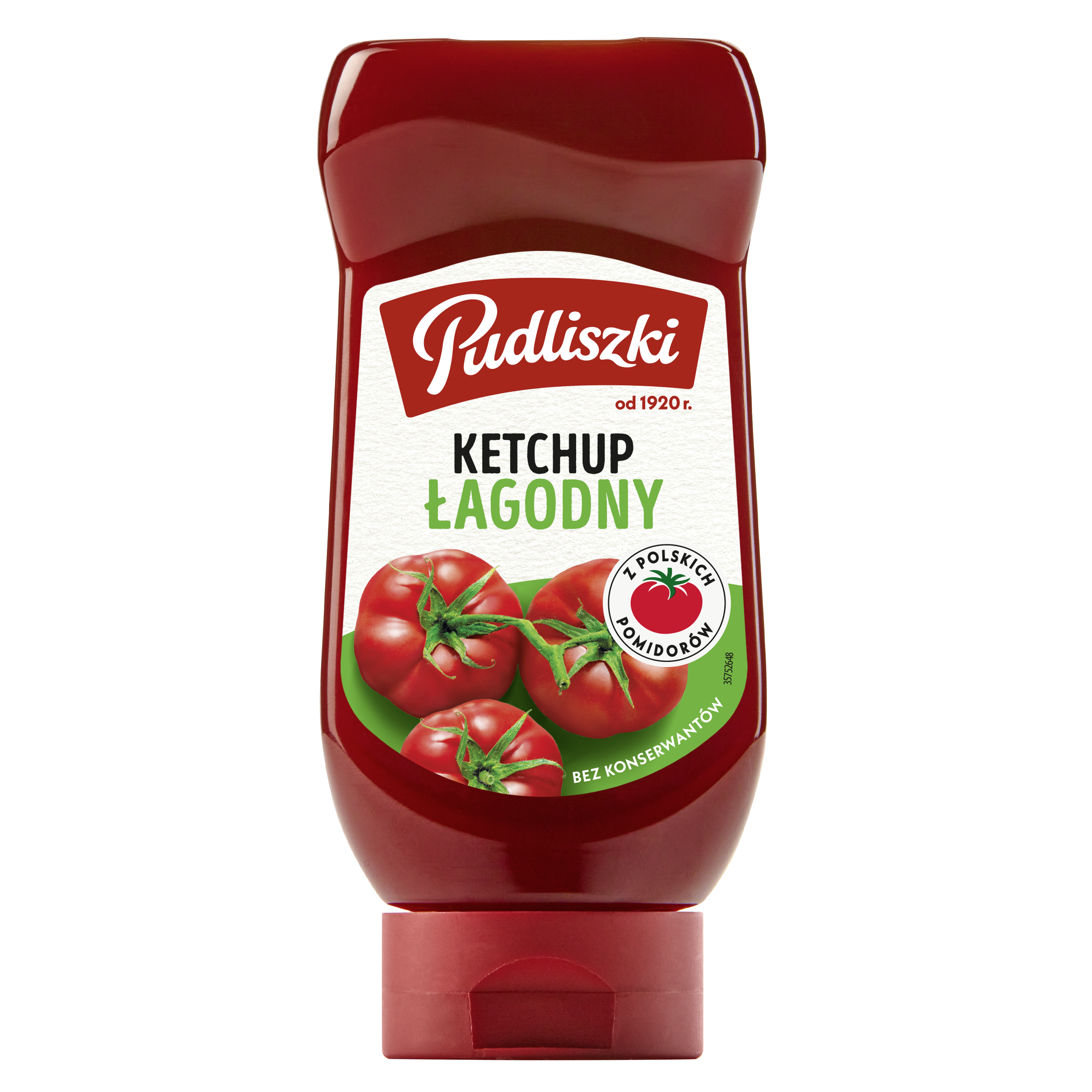 Pudliszki Ketchup Łagodny 480G
