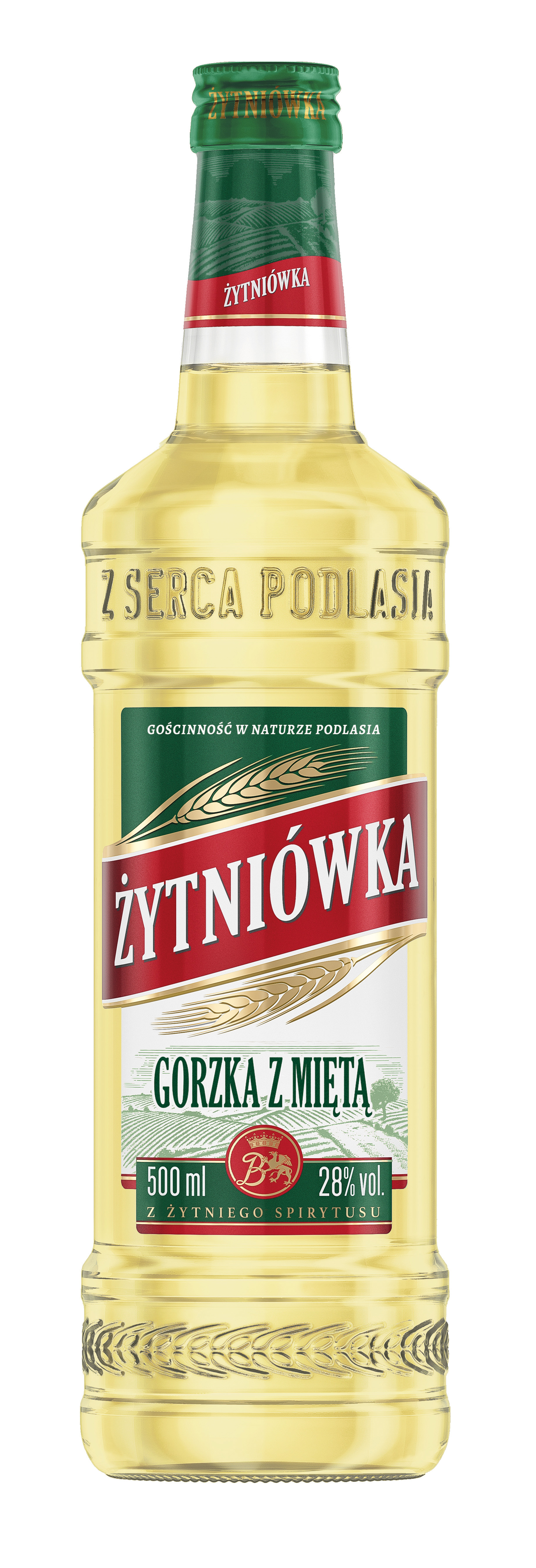 Likier Żytniówka Gorzka Z Miętą 28% Obj. 500 Ml