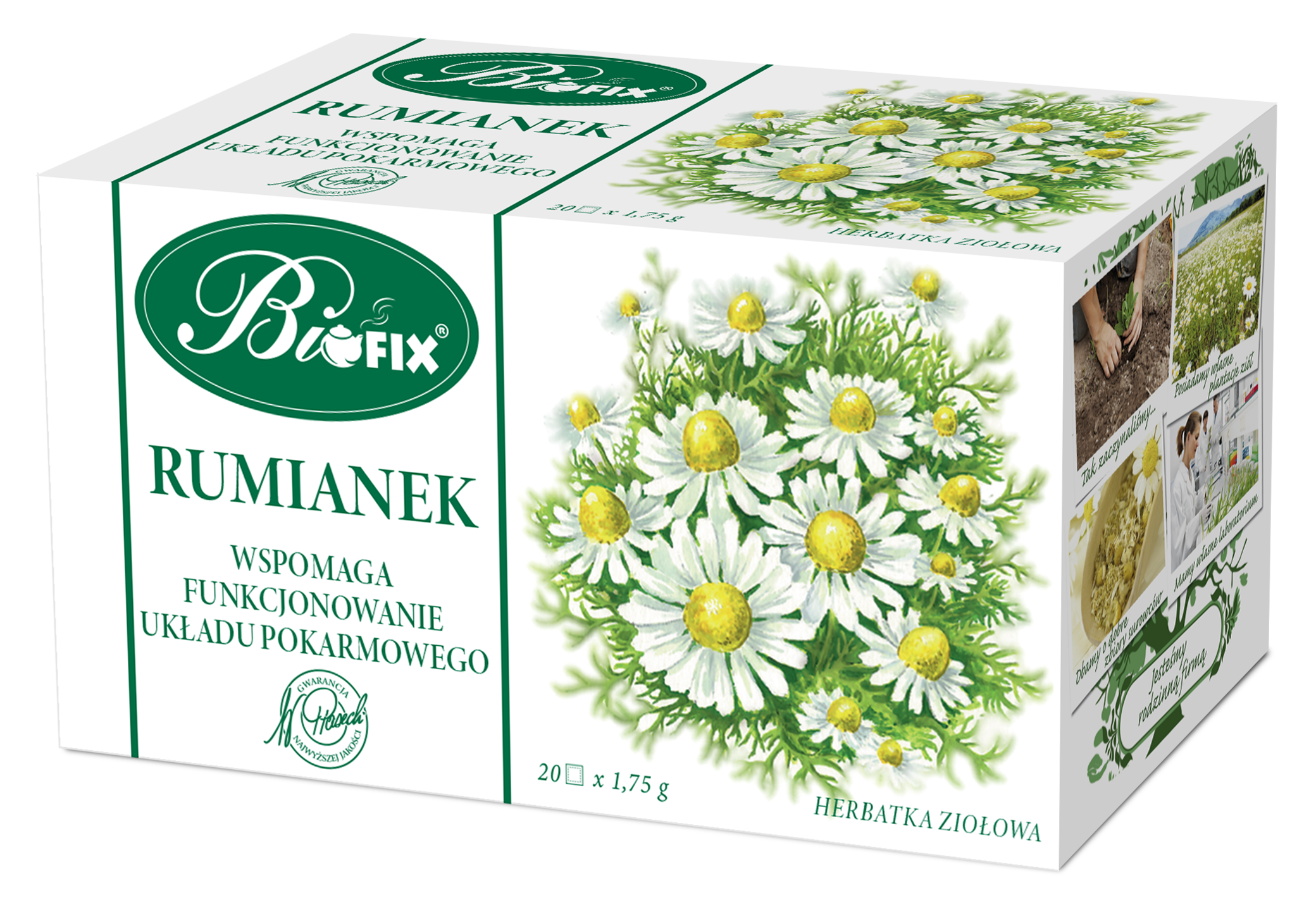 Bifix Rumianek Herbatka Ziołowa Ekspresowa 20X1,75G