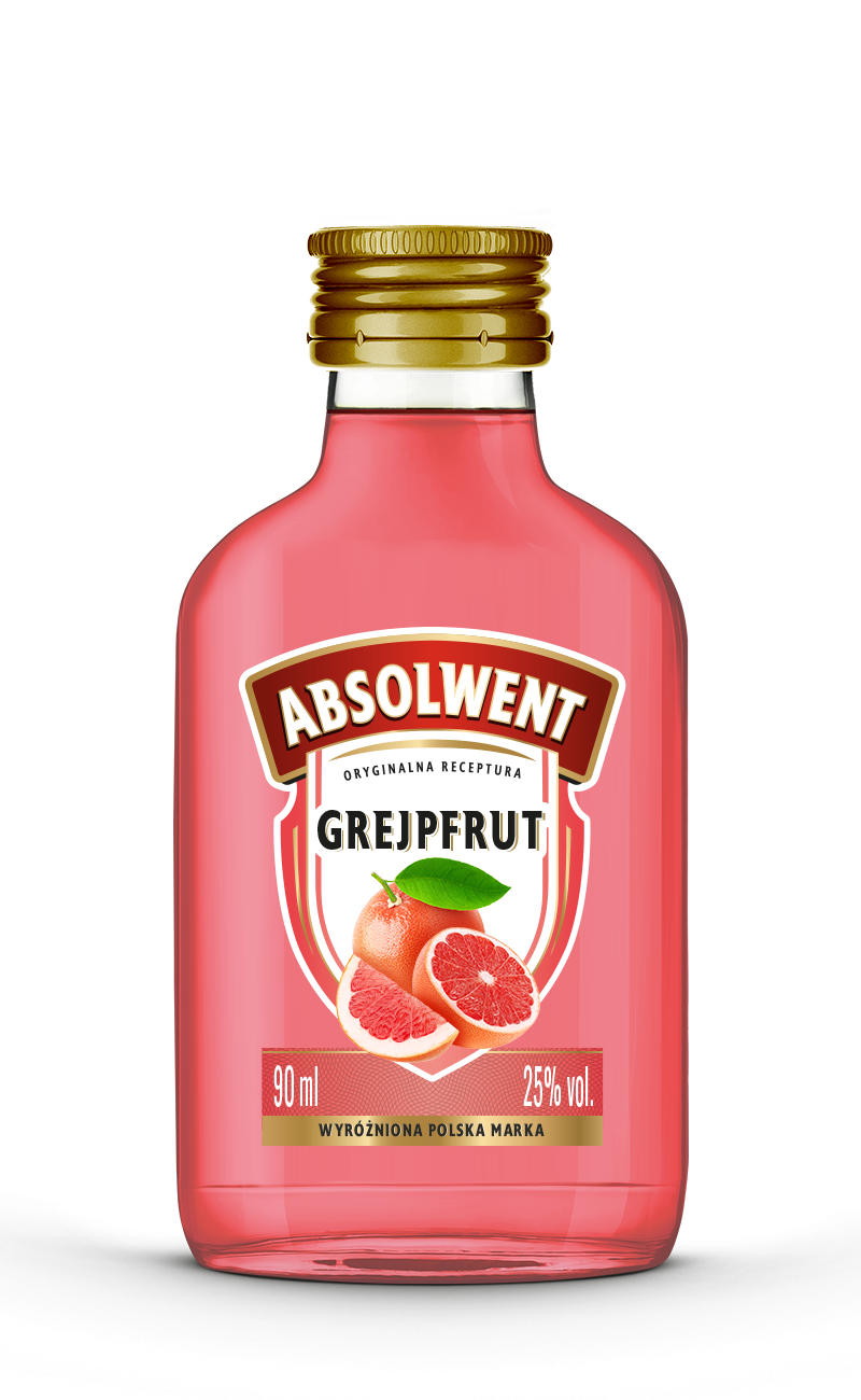 Likier Absolwent Grejpfrutowy 25% 90 Ml