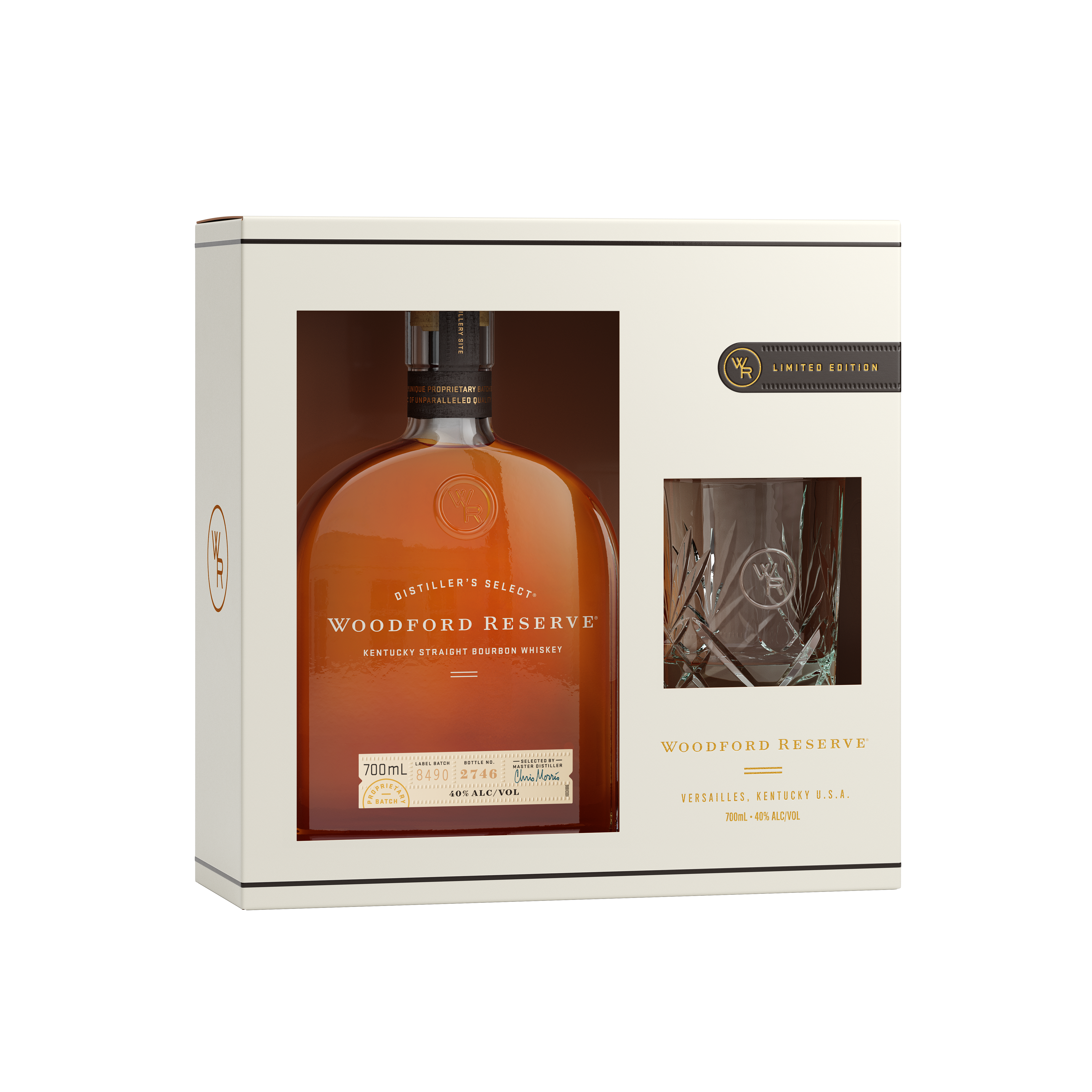 Woodford Reserve Bourbon 700Ml 43,2% + Szklanka