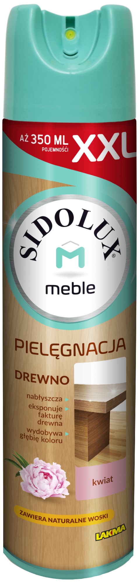 Sidolux M Aerozol Do Pielęgnacji Mebli - Kwiat 350Ml