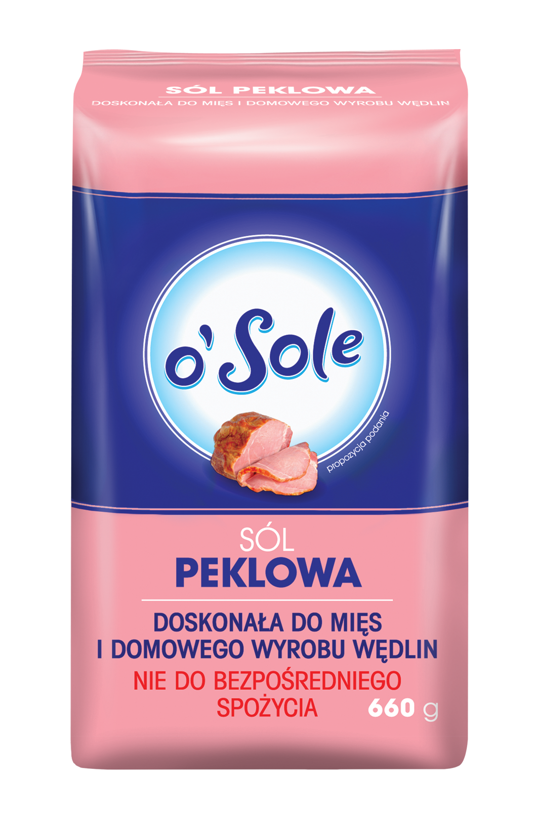 Sól Peklowa Doskonała Do Mięs, Nie Do Bezpośredniego Spożycia 660 G O'Sole