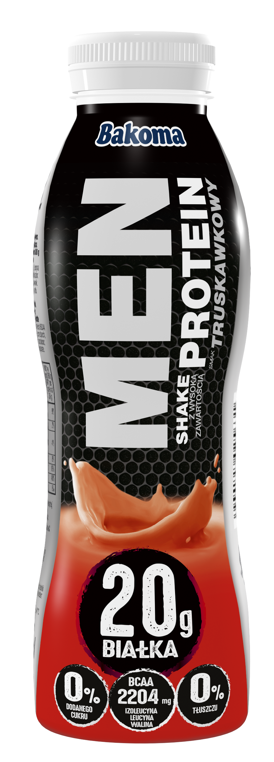 Men Shake Białkowy Truskawka 380G