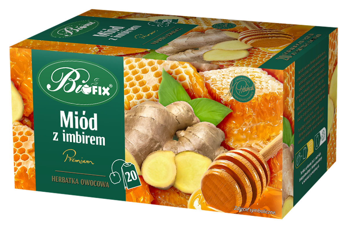 Bifix Premium Miód Z Imbirem Herbatka Owoc. Ekspr. 20X2G