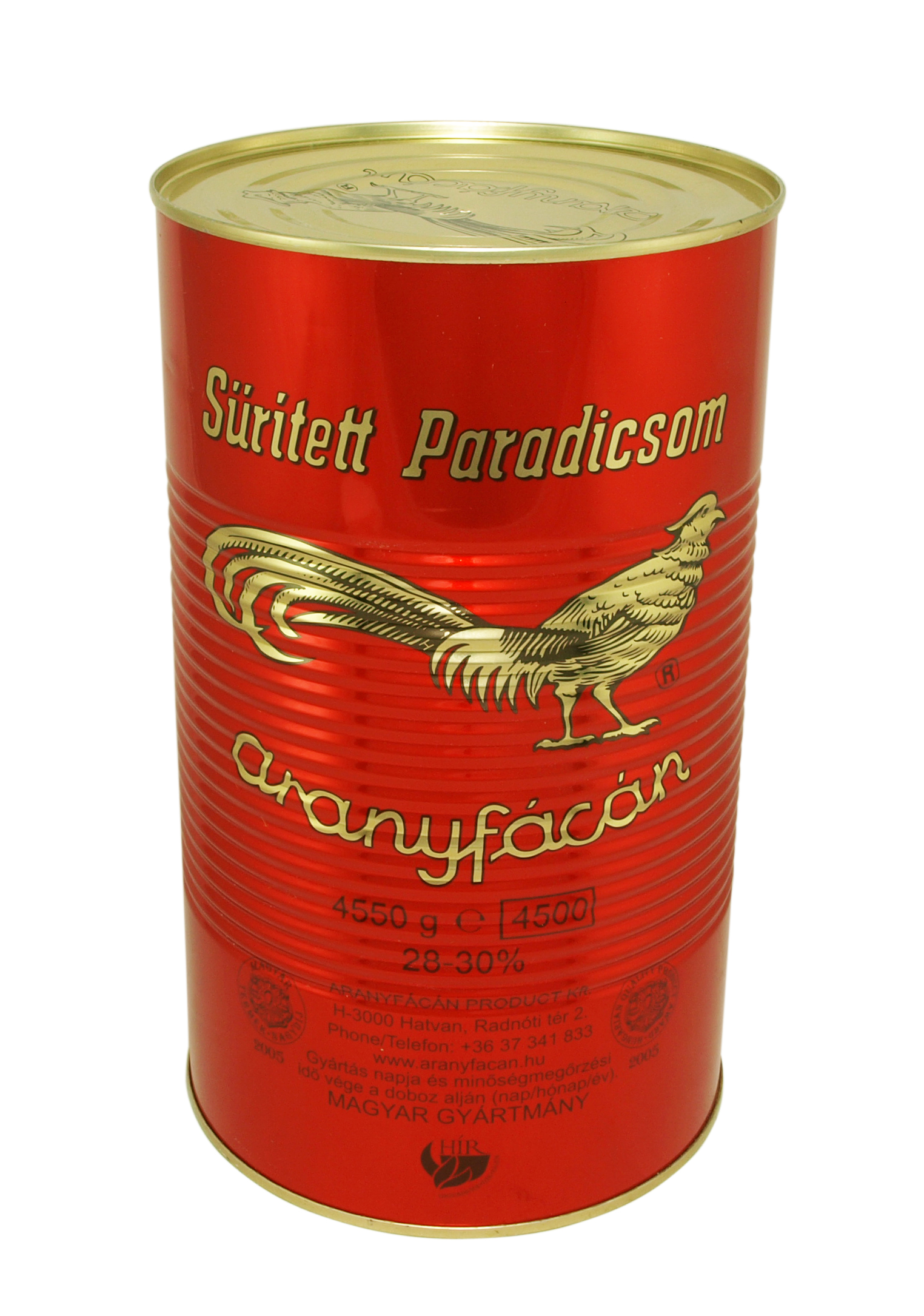 Koncentrat Pomidorowy Bażant 4550 G Aranyfacan