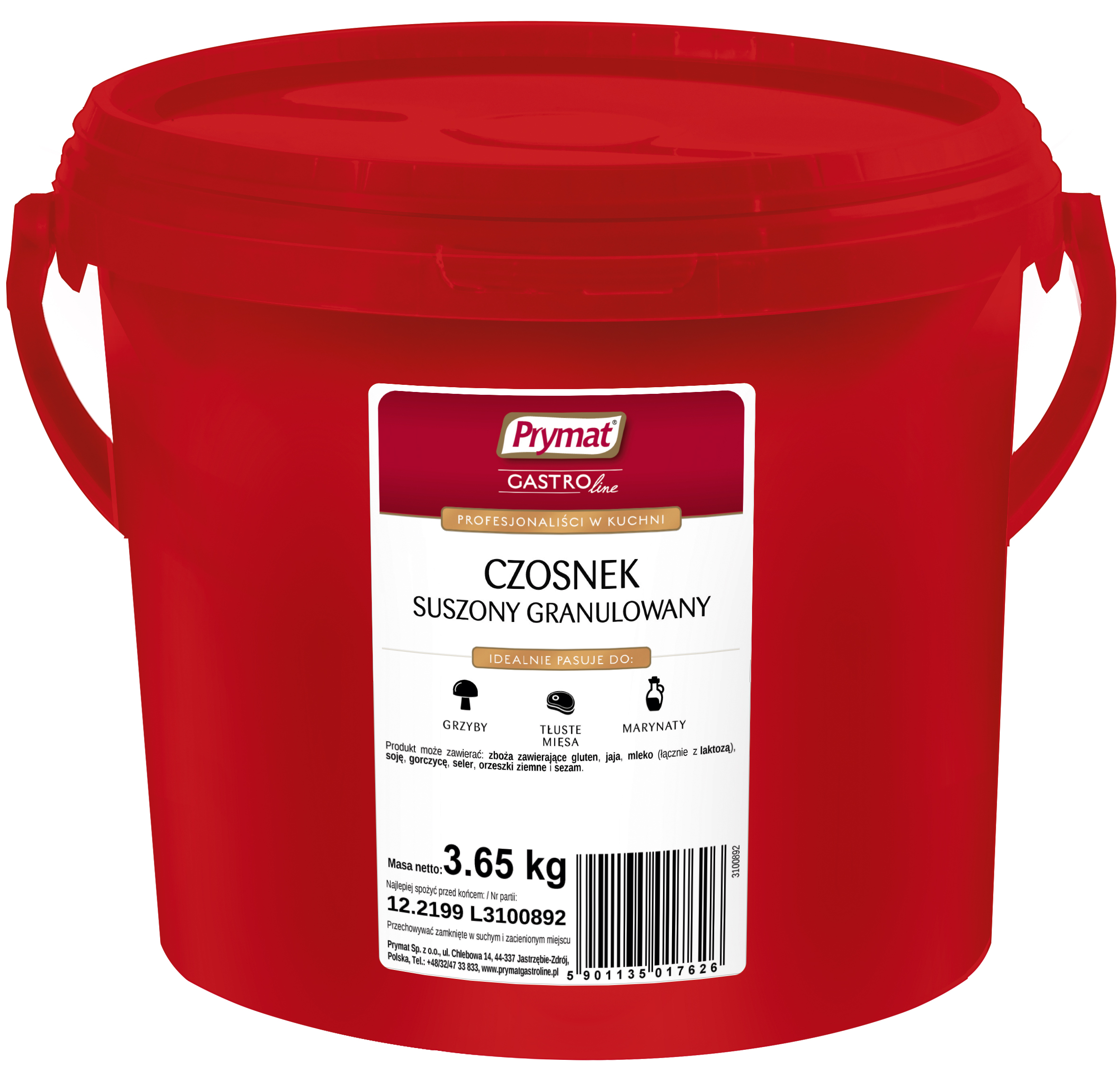 Czosnek Granulowany 3,65 Kg Prymat Gastroline