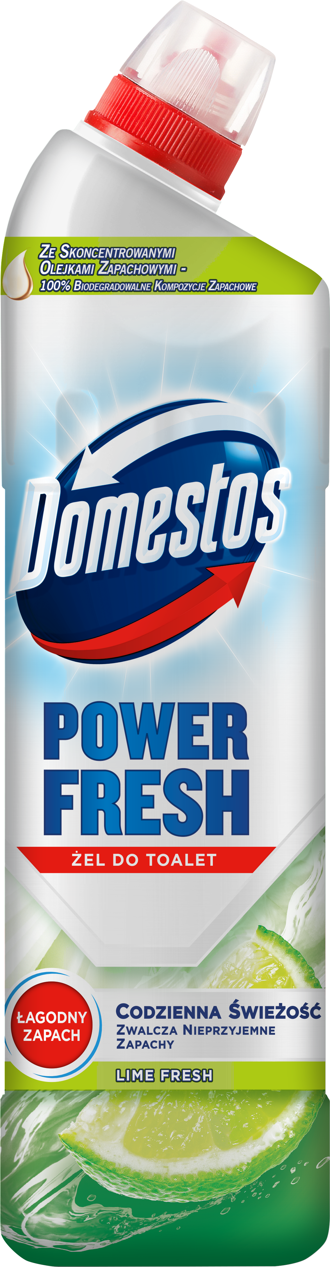 Domestos Power Fresh Żel Czyszczący Do Toalet Lime Fresh 700Ml