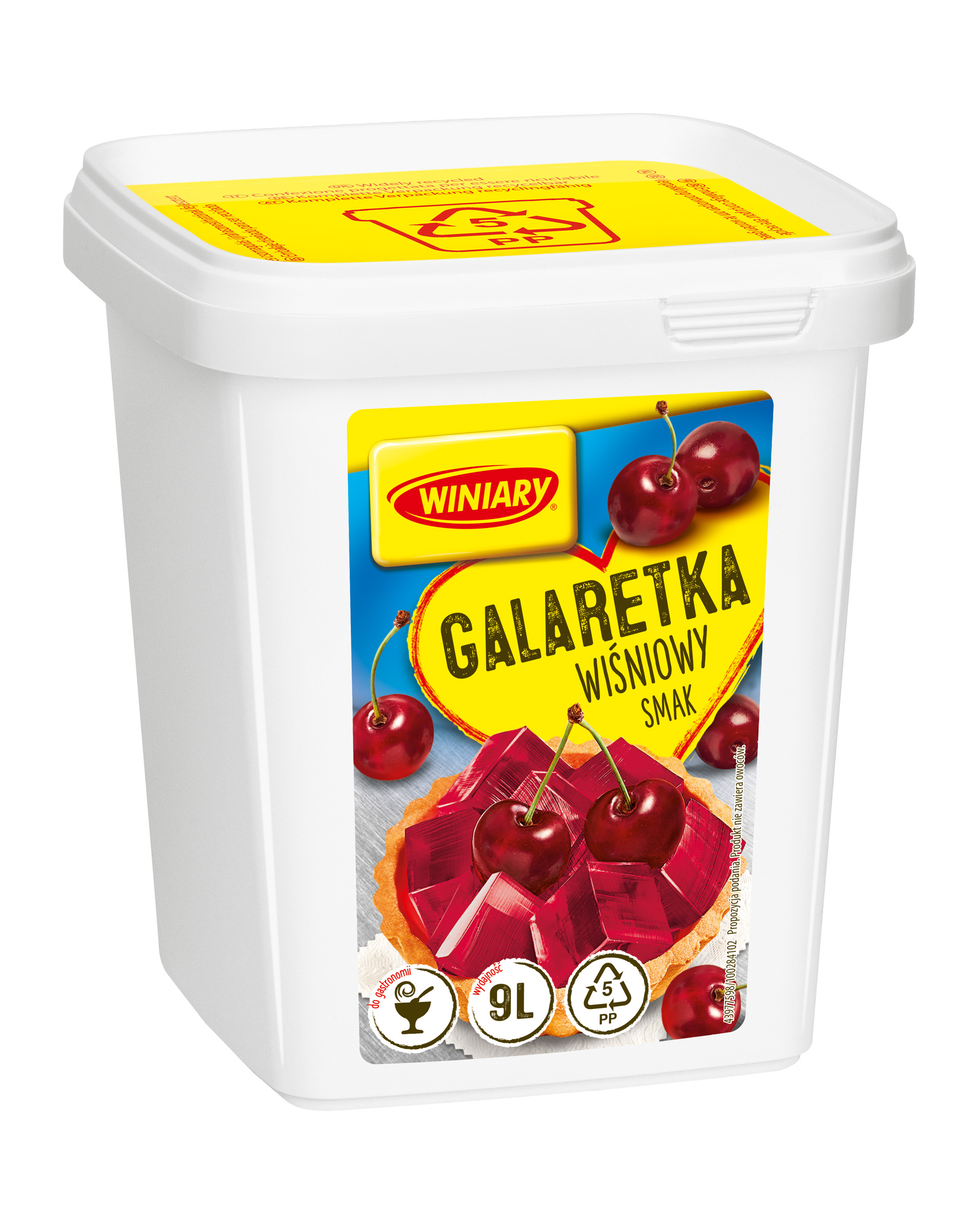 Winiary Galaretka O Smaku Wiśniowym 1,3 Kg