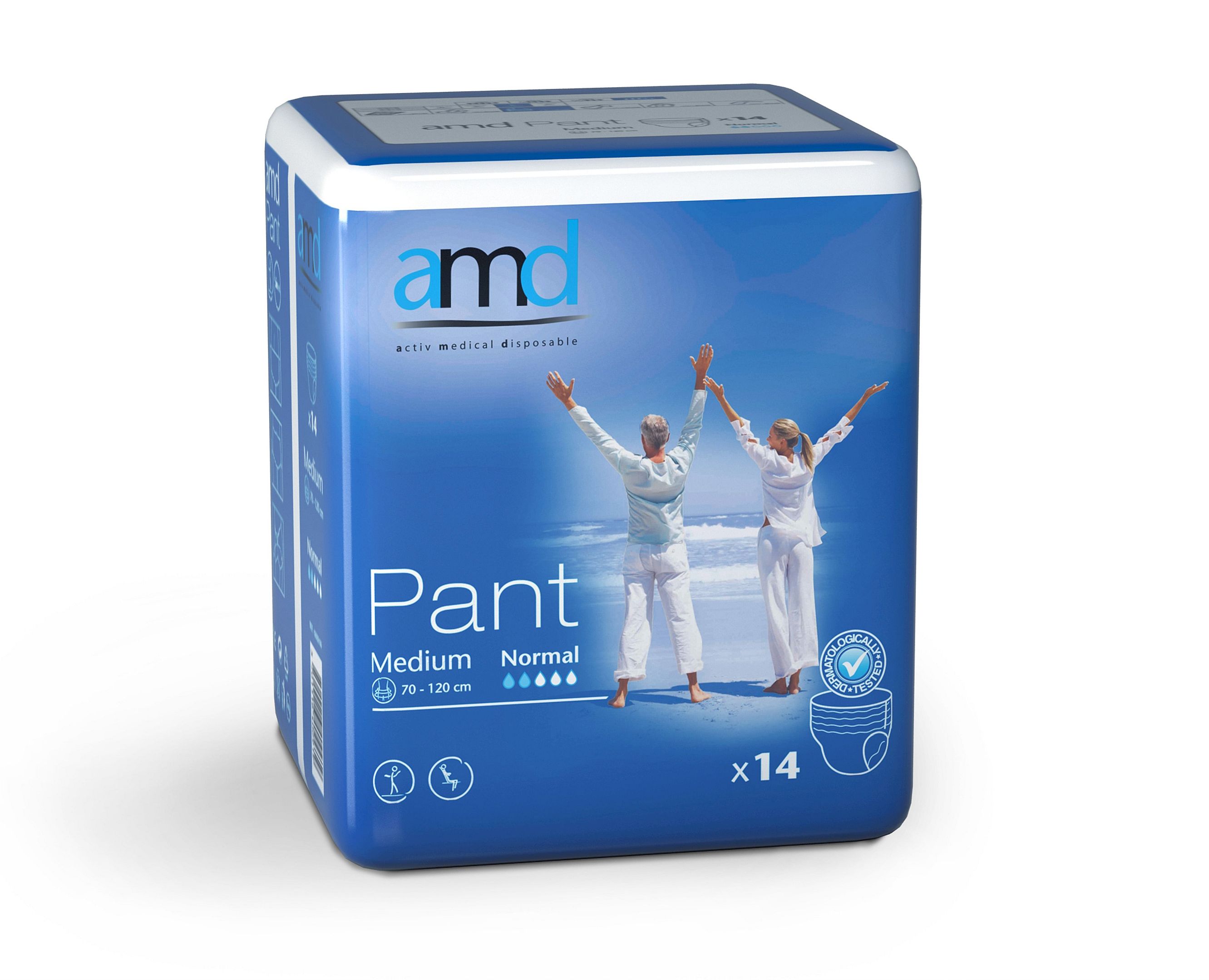 Majtki Chłonne Amd Pant Medium Normal (14Sztuk)