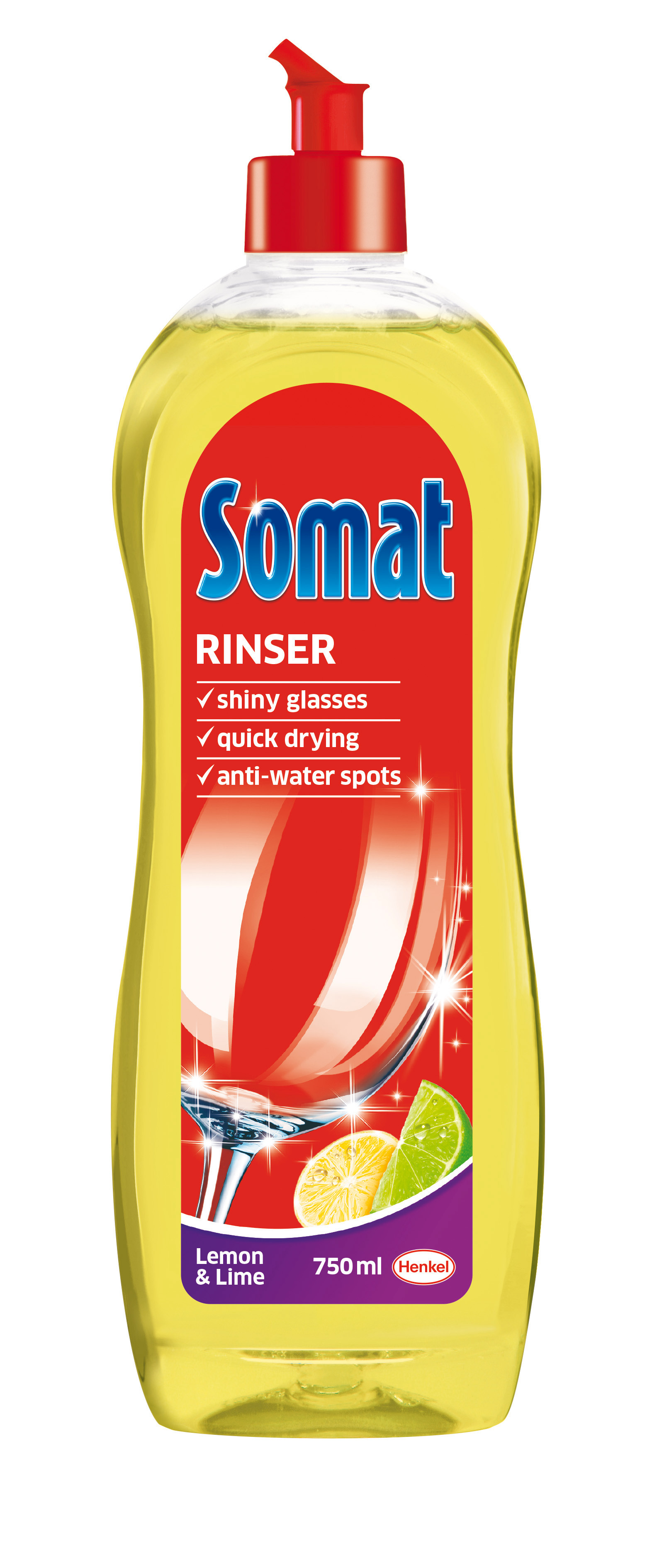 Somat Nabłyszczacz 3Xaction Lemon&Lime 750Ml