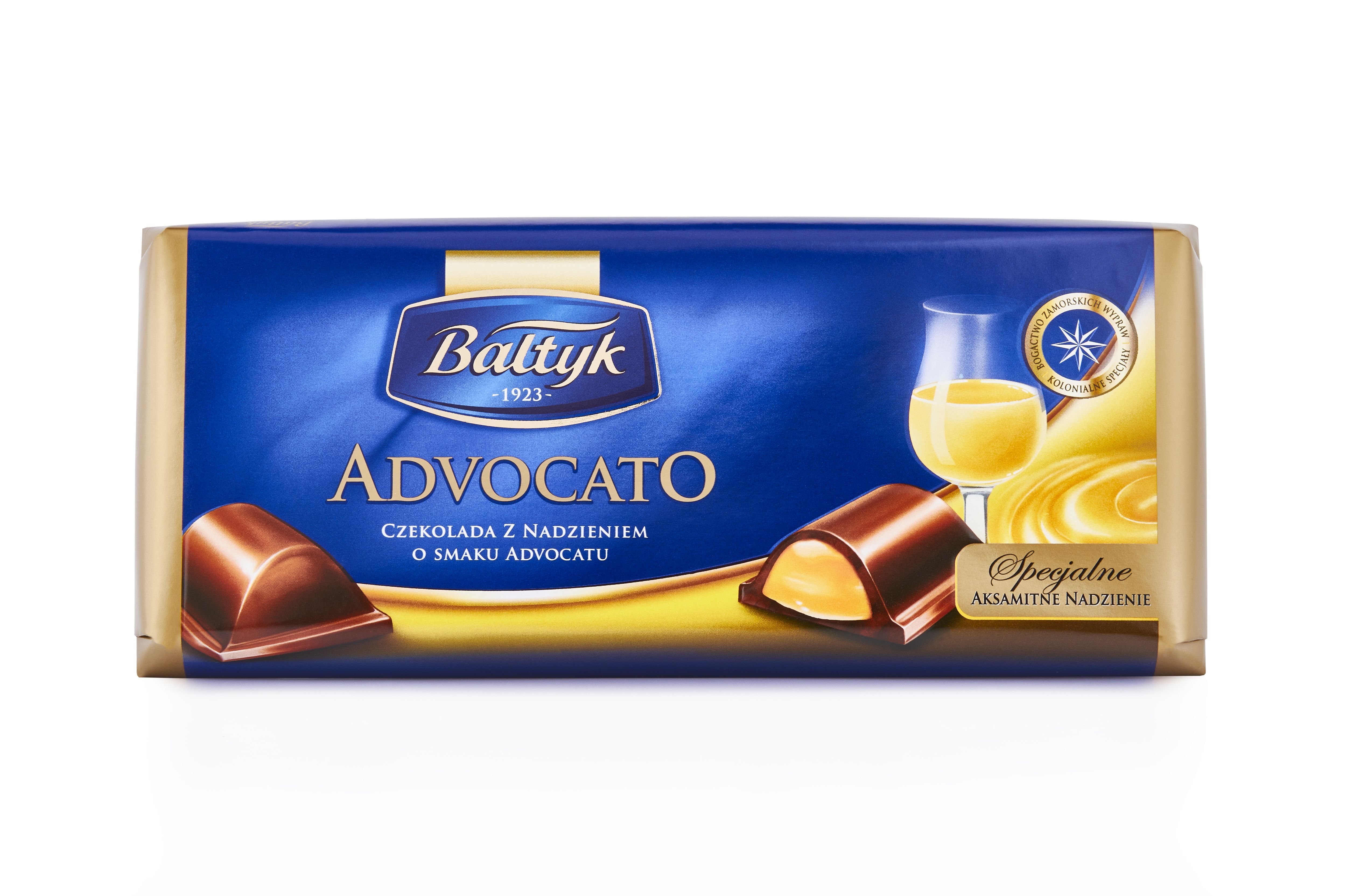 Bałtyk Advocato Czekolada Z Nadzieniem O Smaku Advocatu 153G