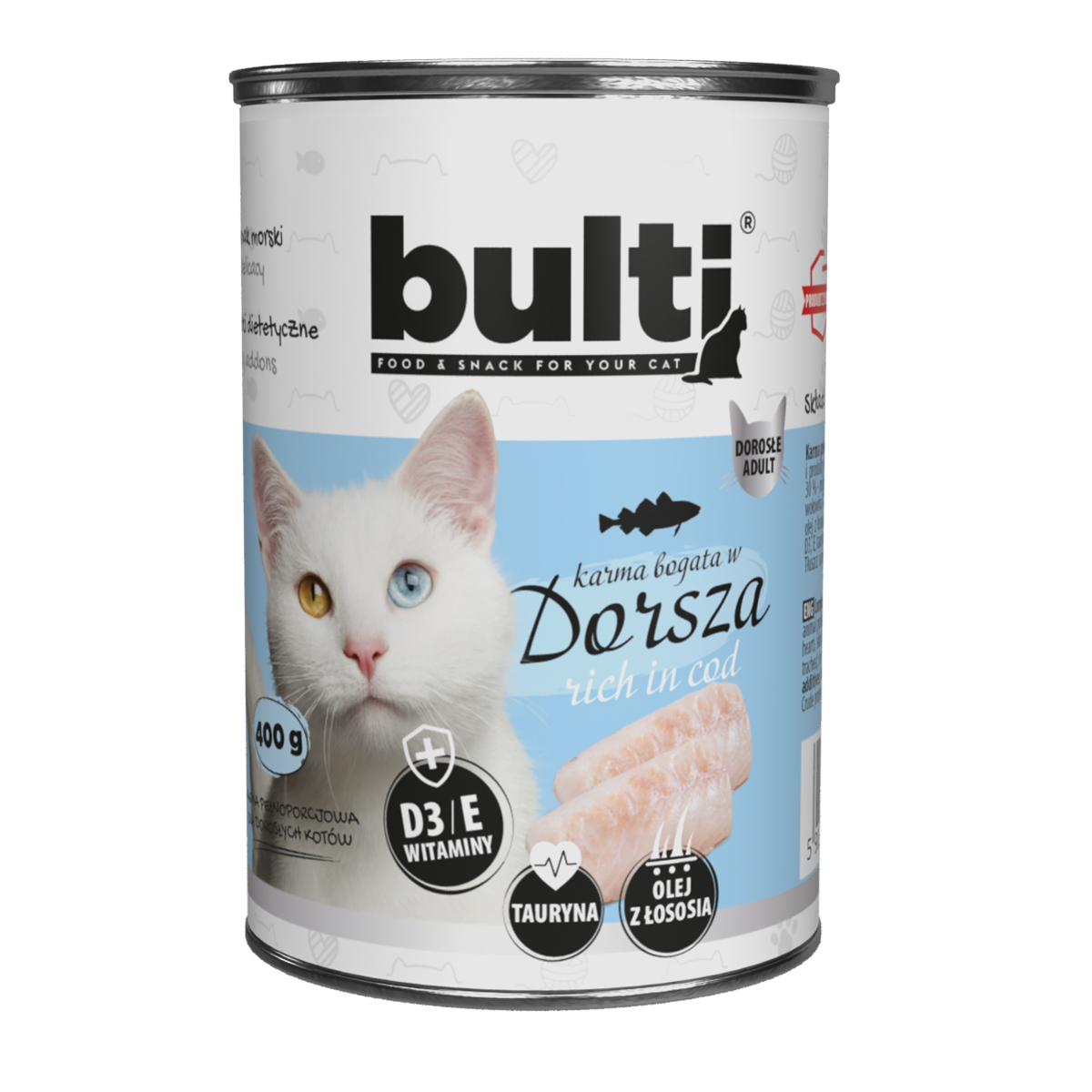 Bulti Puszka Mielonka Bogata W Dorsza 400G