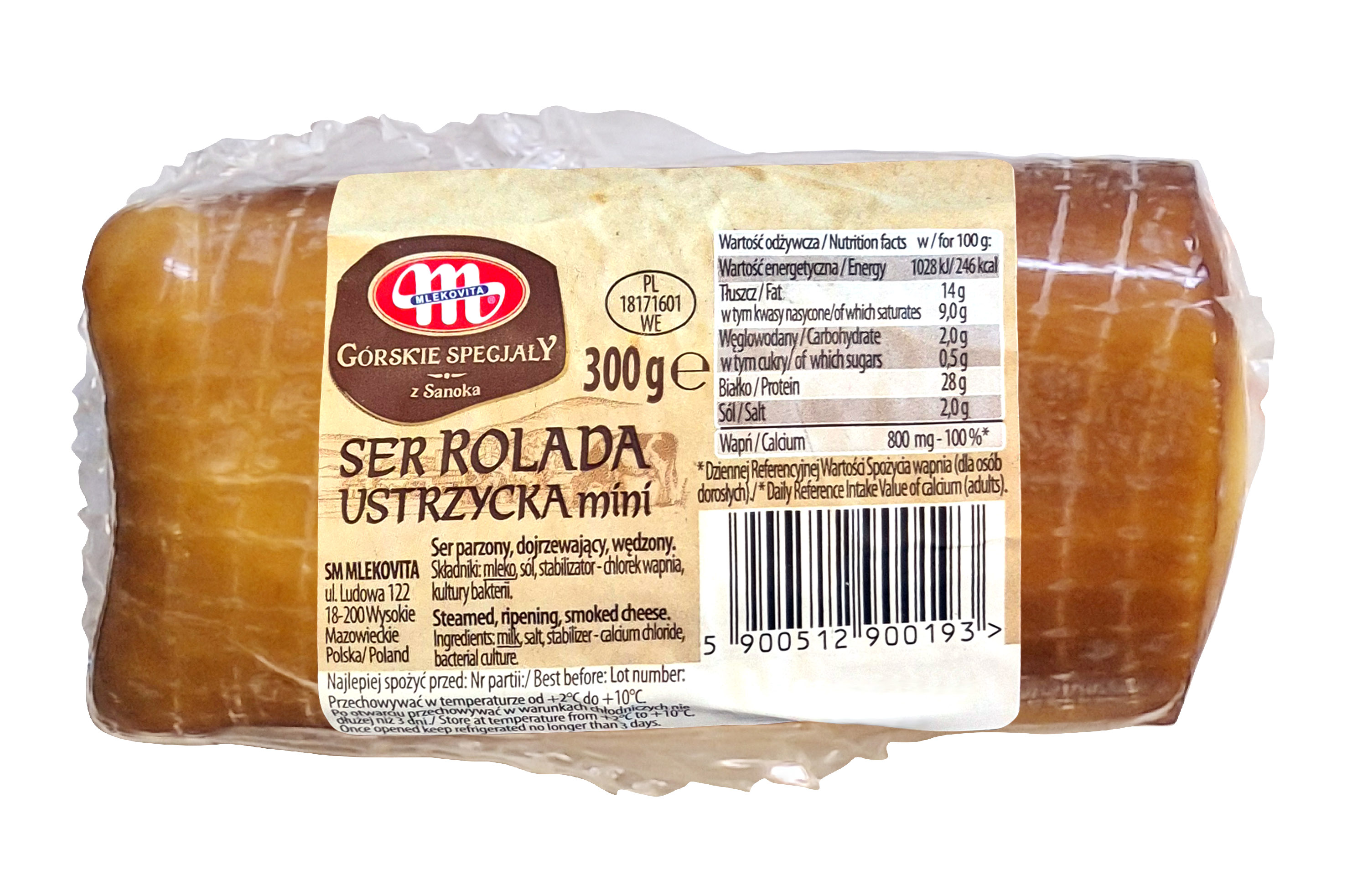 Mlekovita Rolada Ustrzycka Mini 300G