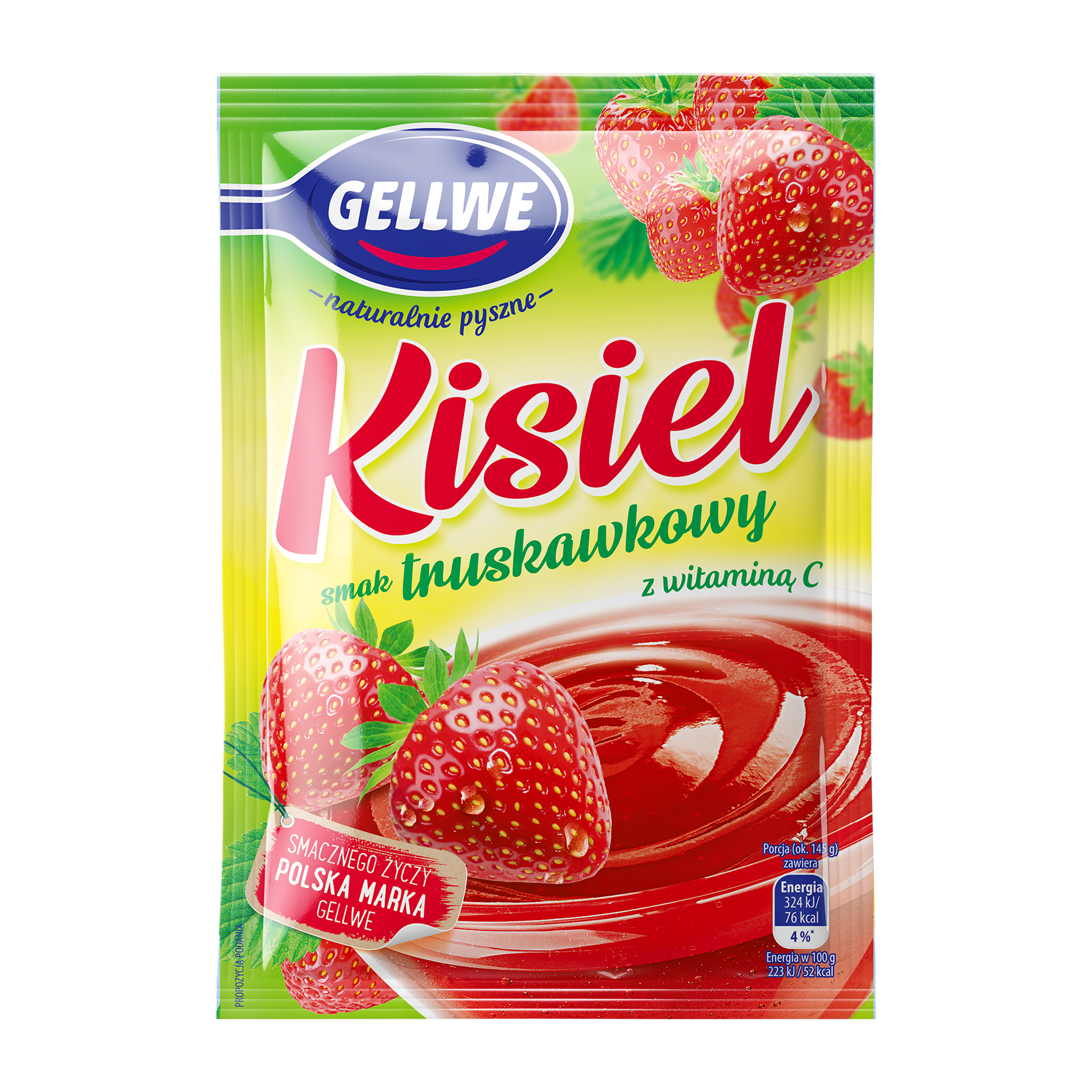 Gellwe Kisiel Truskawkowy 38G