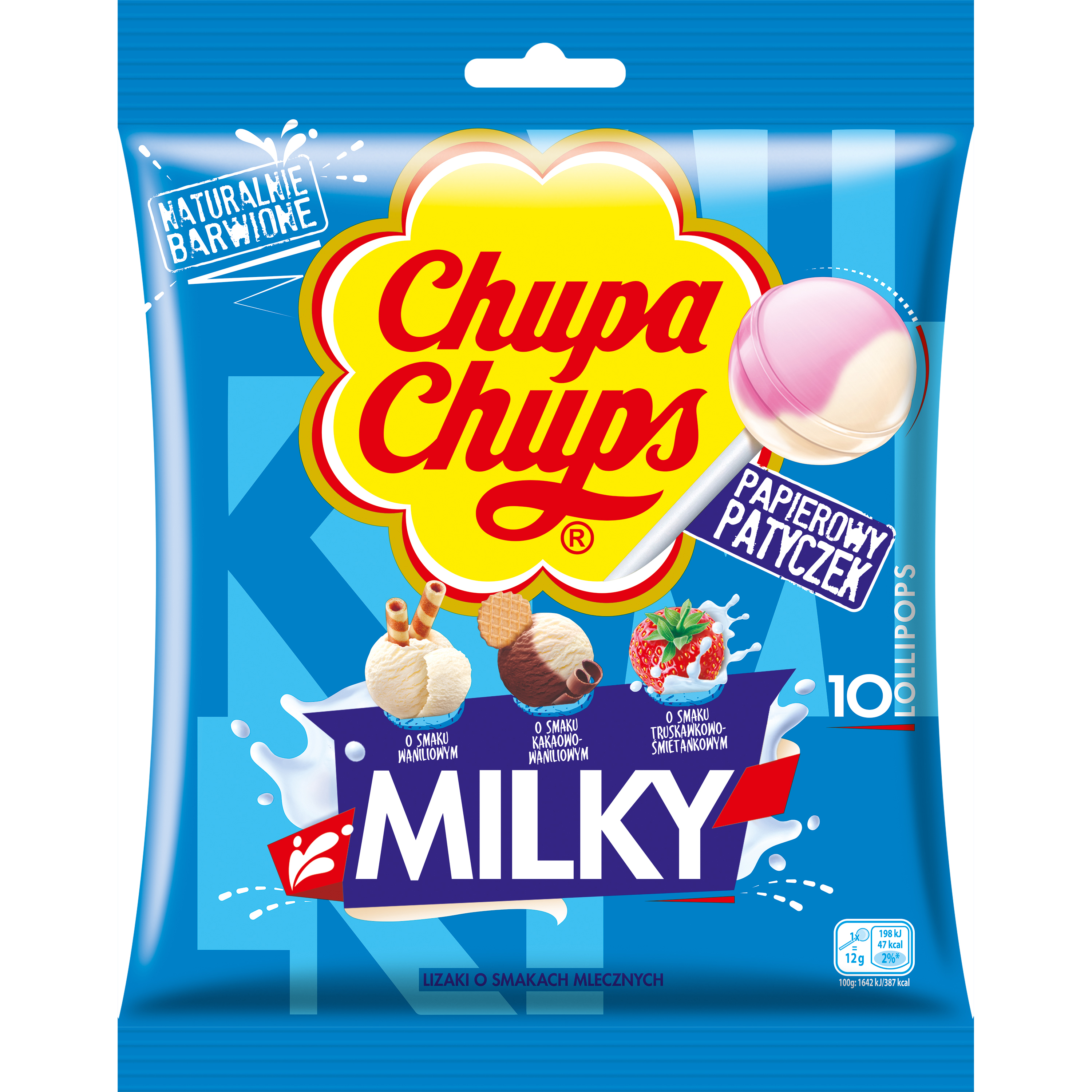 Chupa Chups Milky Torebka 120G