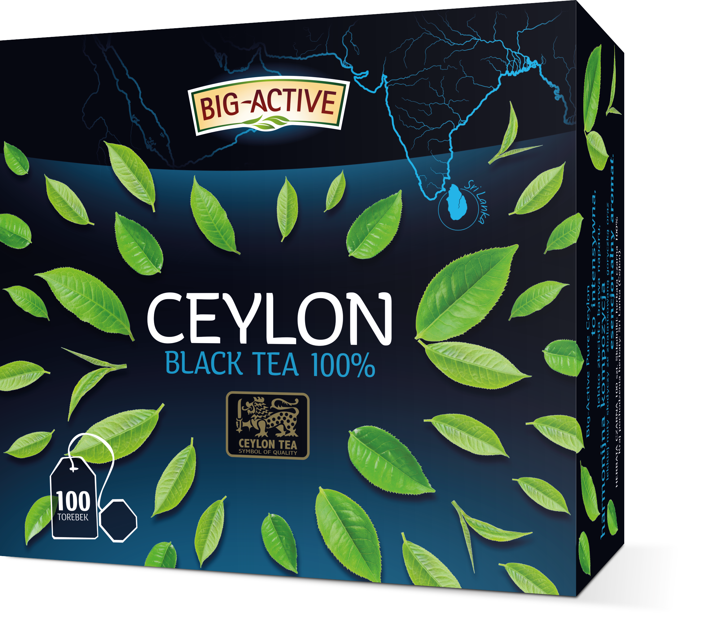 Big-Active Herbata Czarna 100%, 150G
