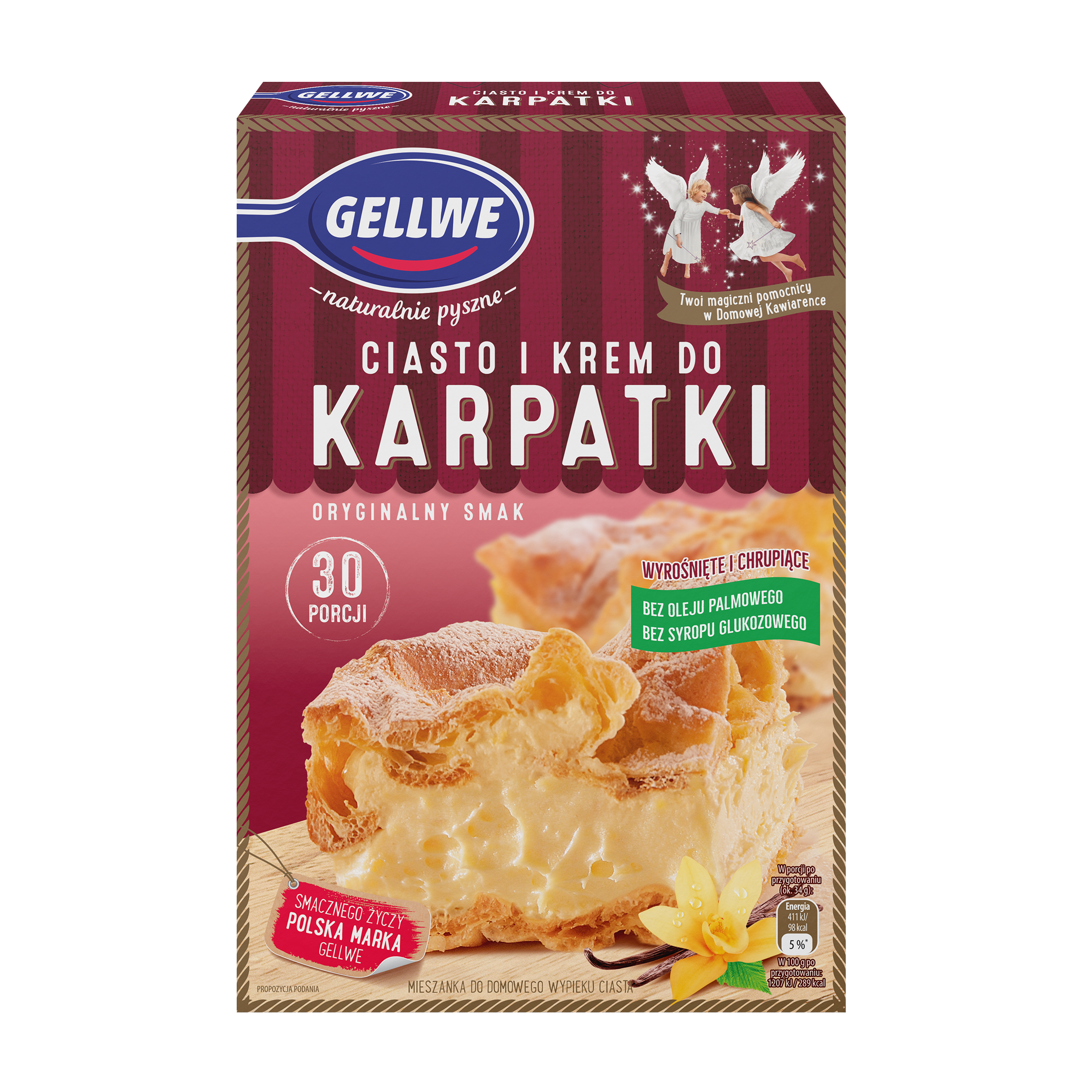 Gellwe Ciasto I Krem Do Karpatki 340 G