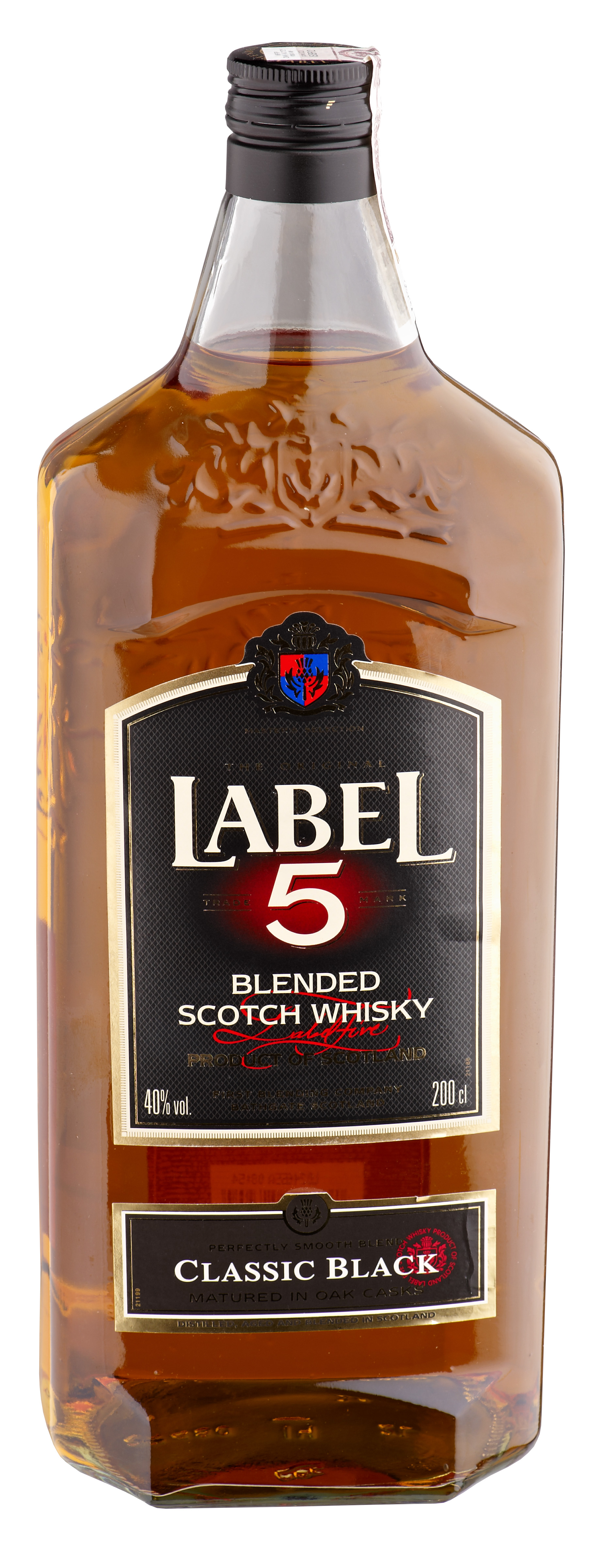 Label 5 Scotch Whisky 40% 2,0L